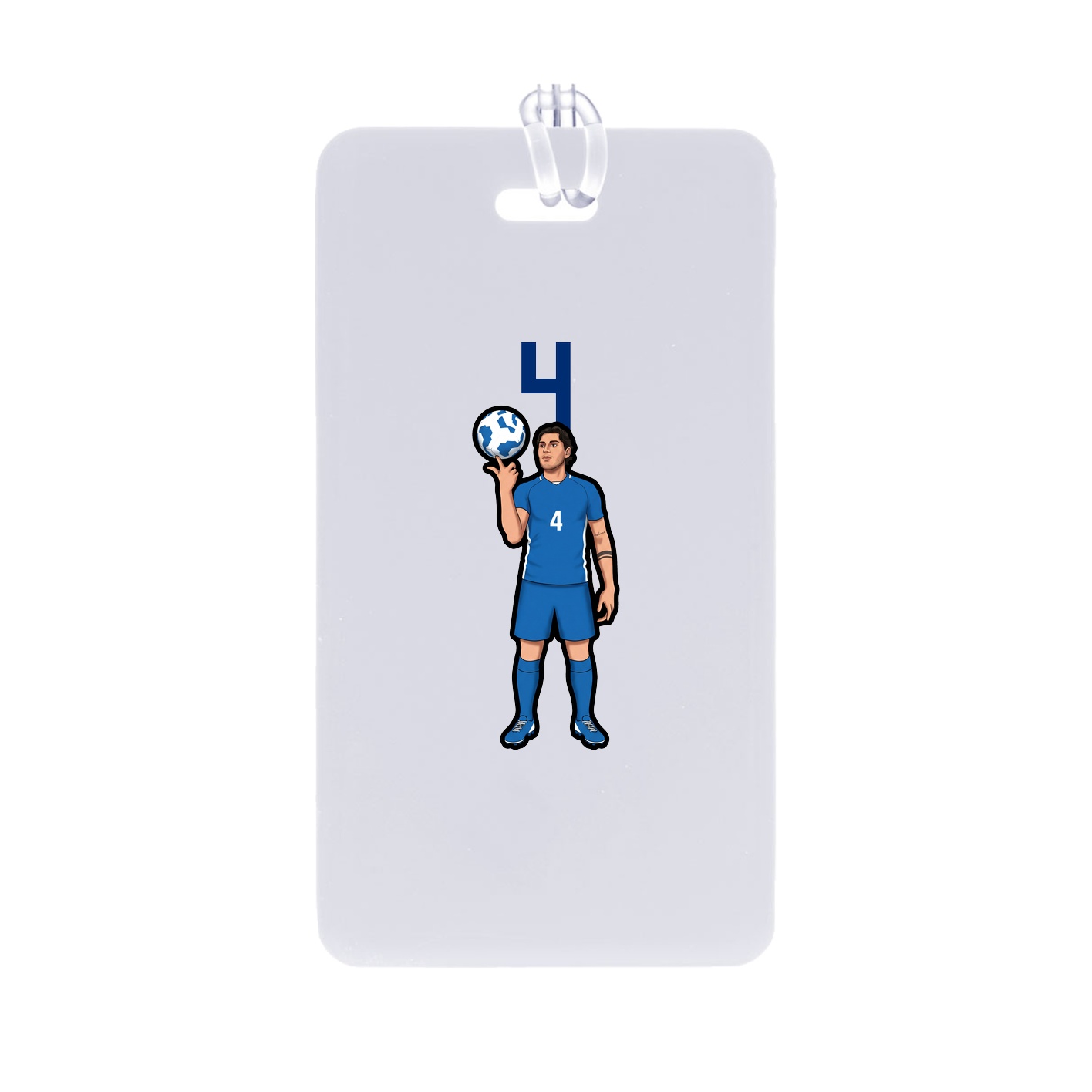 Bag Tag — Number Top in Classic