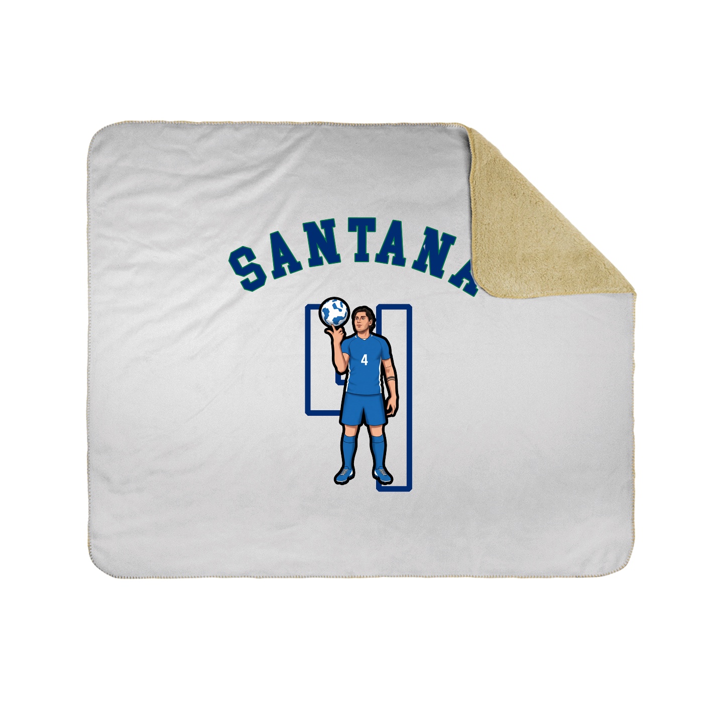 Throw Blanket — Shirsey Arch in White