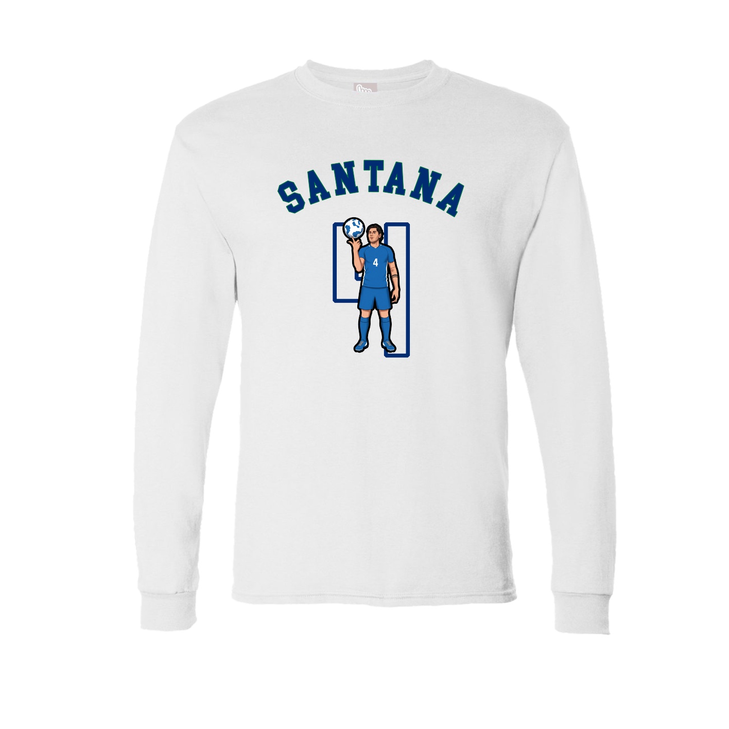 Long Sleeve Tee — Shirsey Arch in White