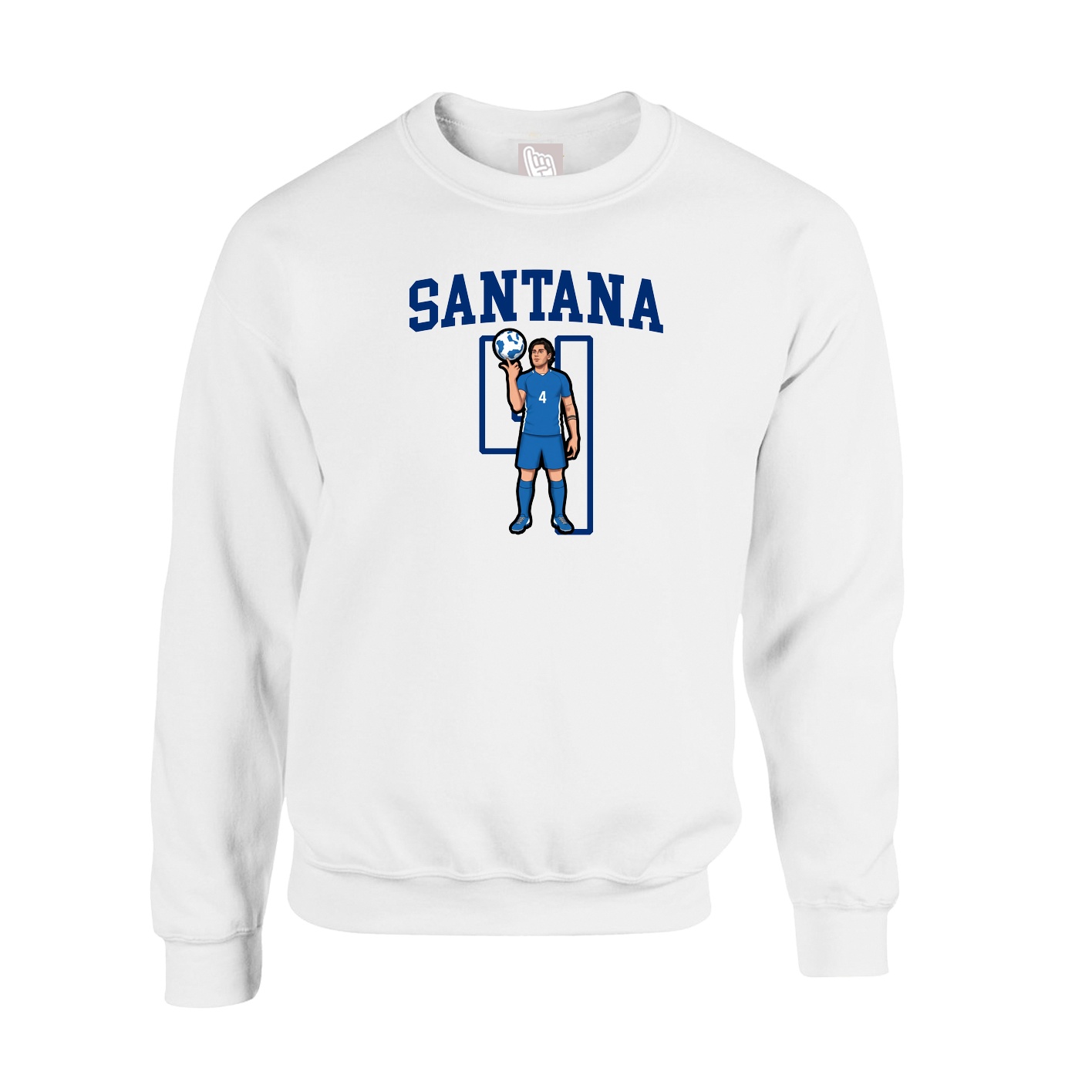 Fleece Crew — Shirsey in White