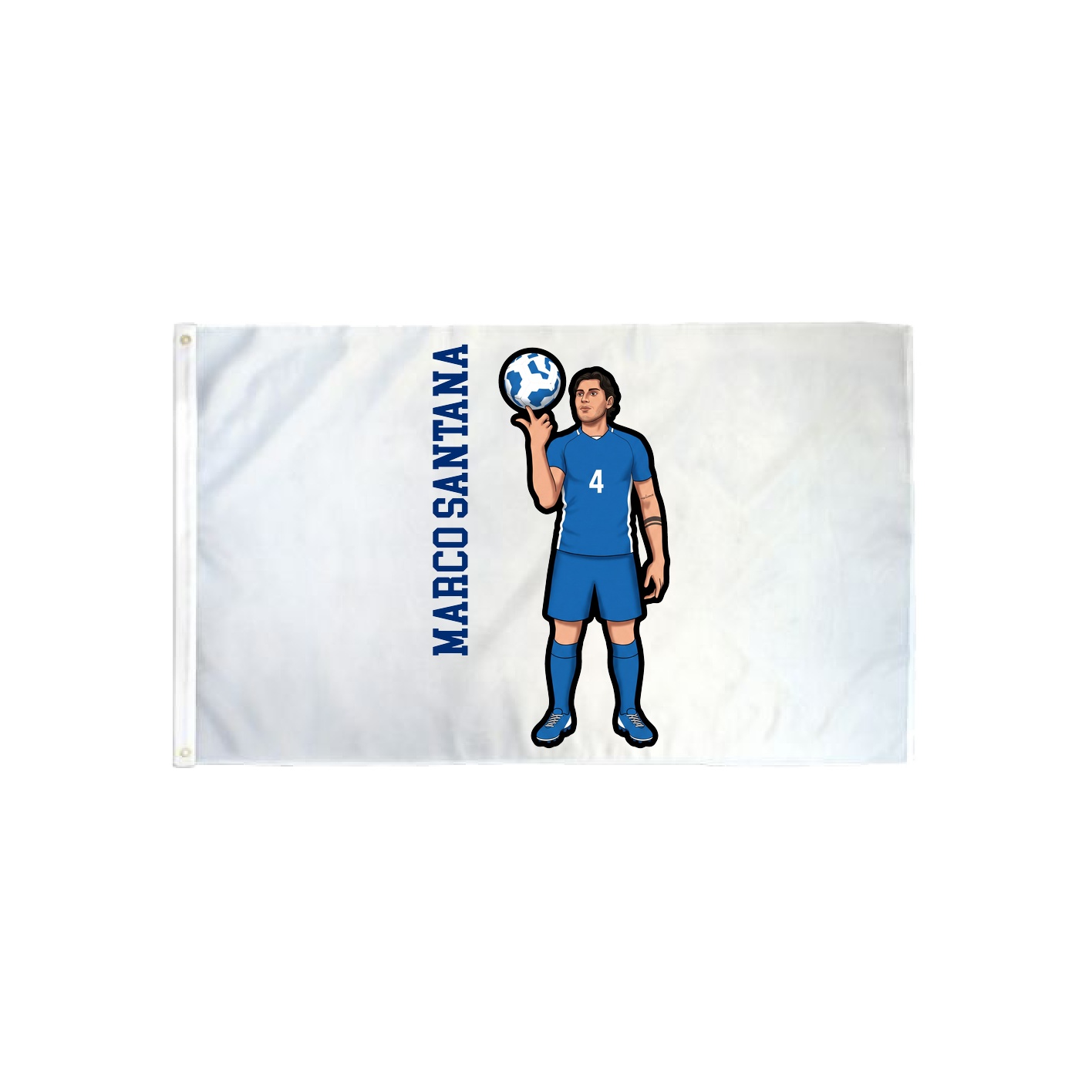 3x5 Flag — Name Vertical in Classic