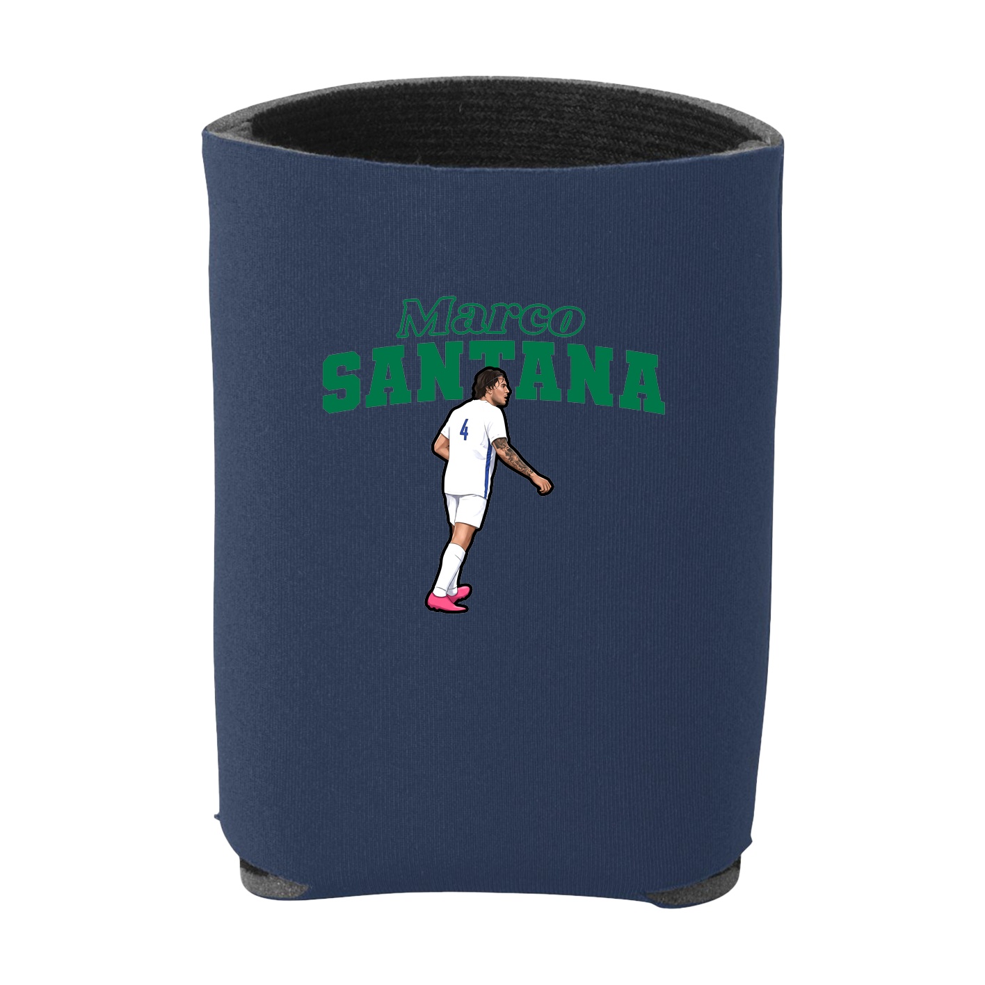 Can Holder — Name Arch in Navy