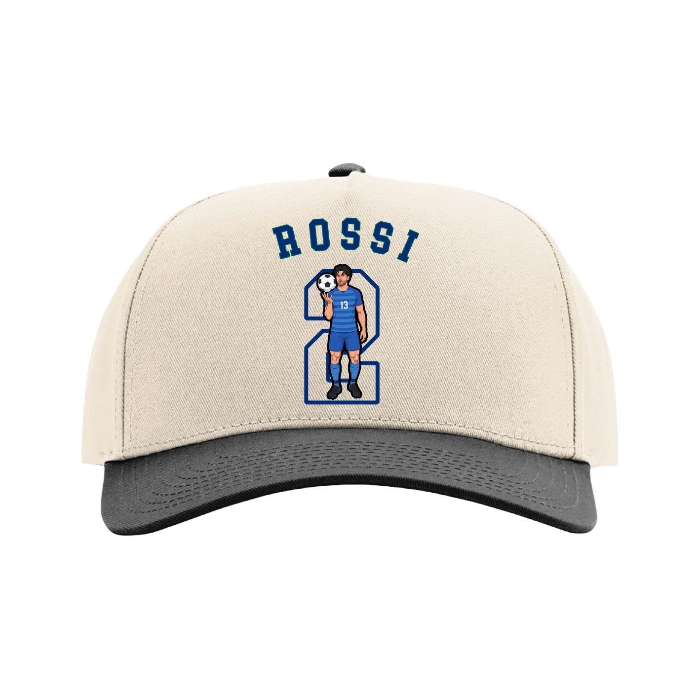 Full Fabric Five-Panel Champ Cap