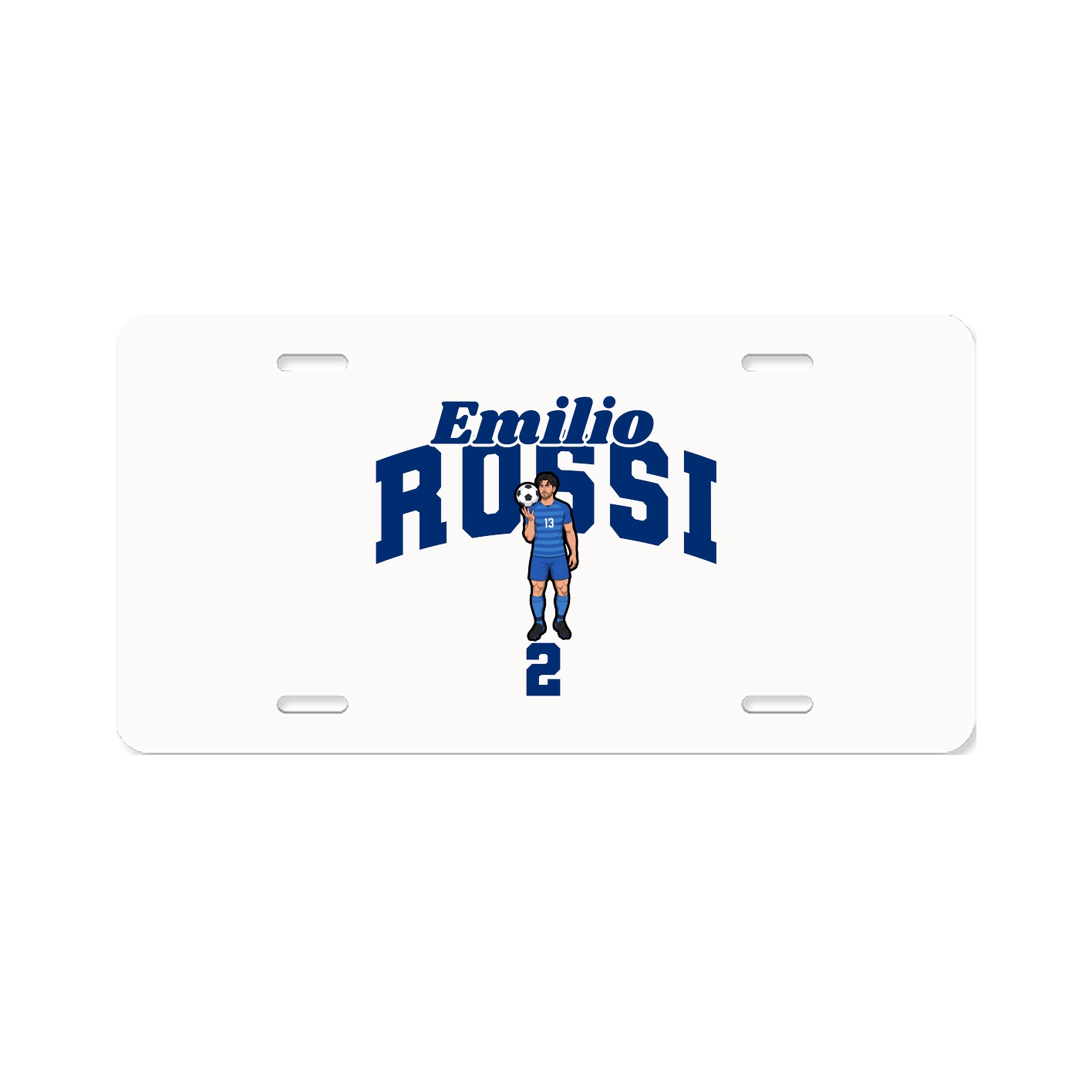 License Plate — Signature Arch in Classic