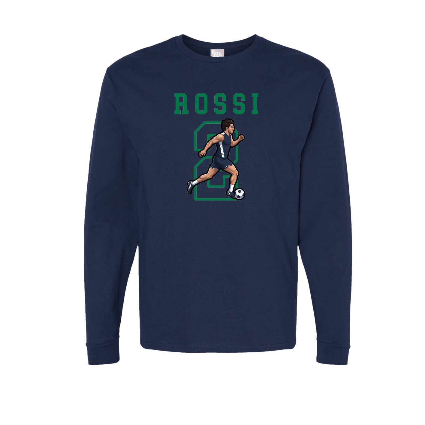 Long Sleeve Tee — Shirsey in Navy