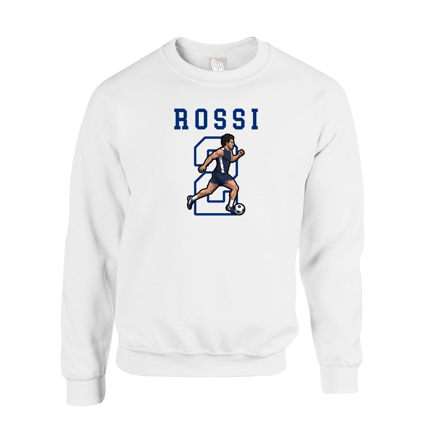 Fleece Crew — Shirsey in White