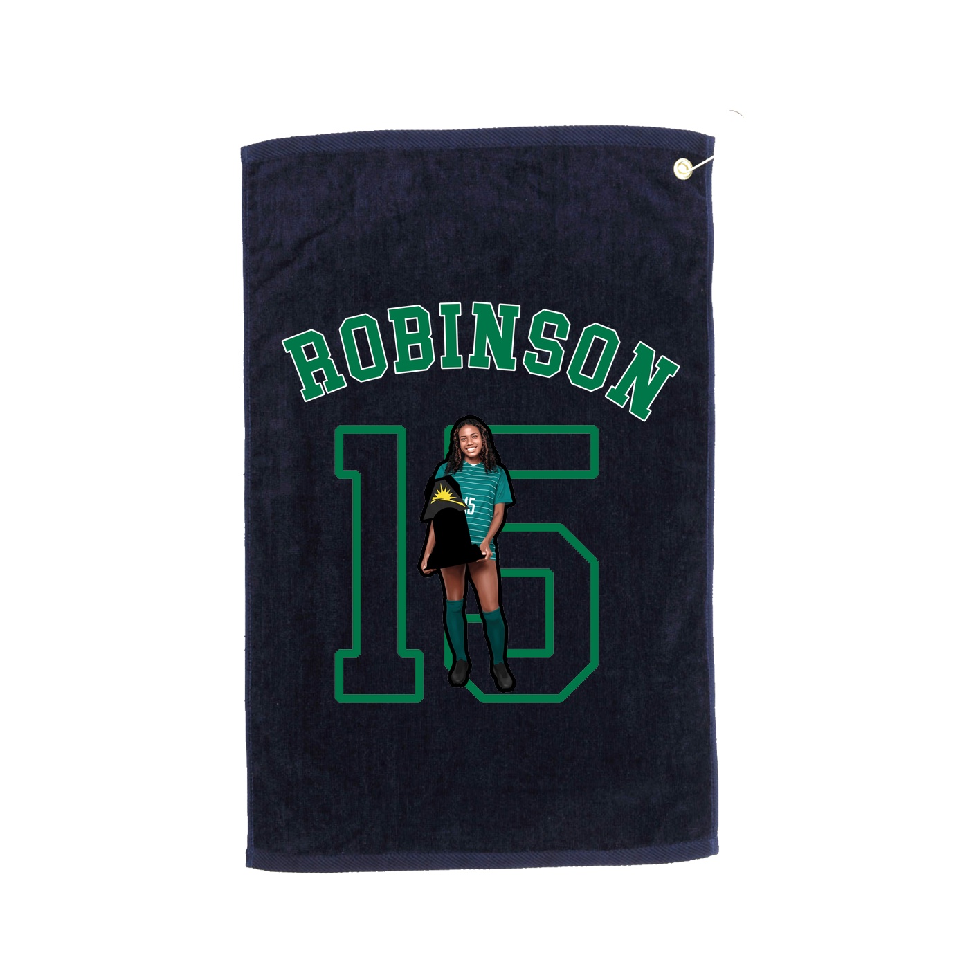 Golf Towel — Shirsey Arch in Navy