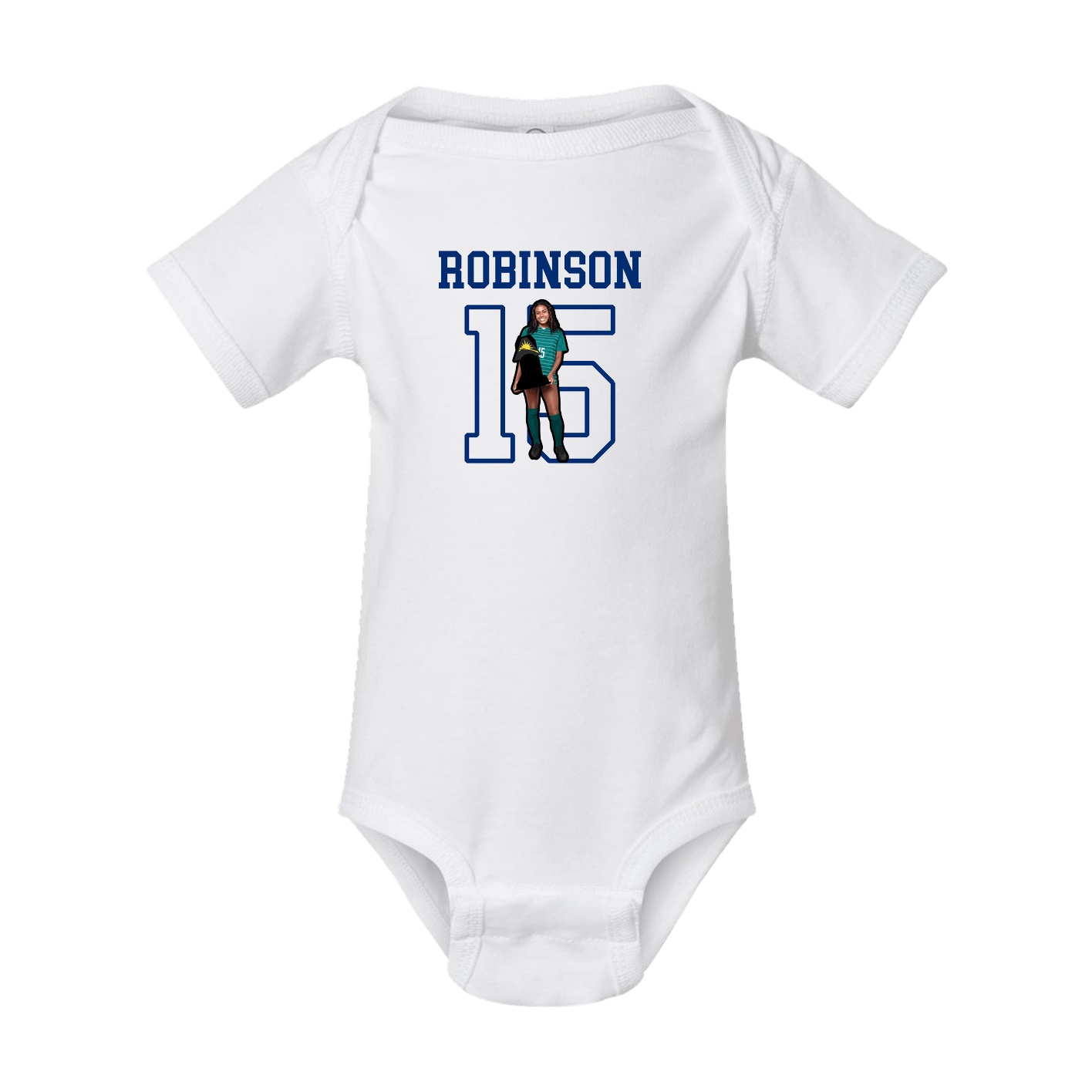 Baby Onesie — Shirsey in White