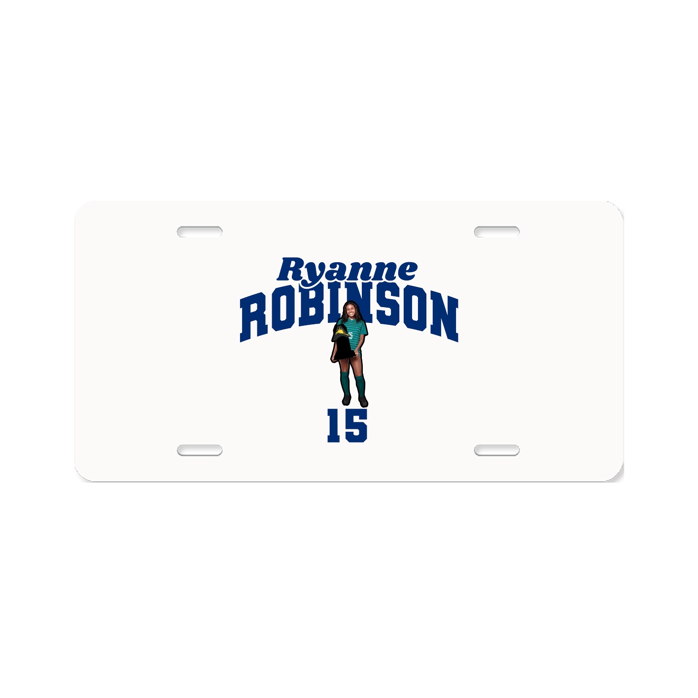 License Plate — Signature Arch in Classic