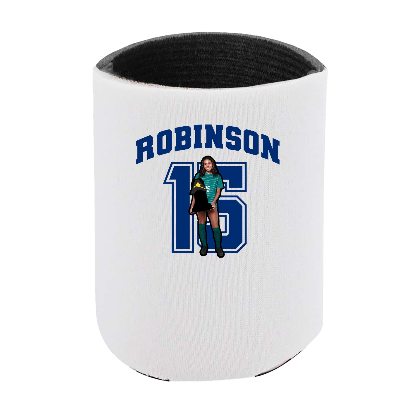 Can Holder — Number in White