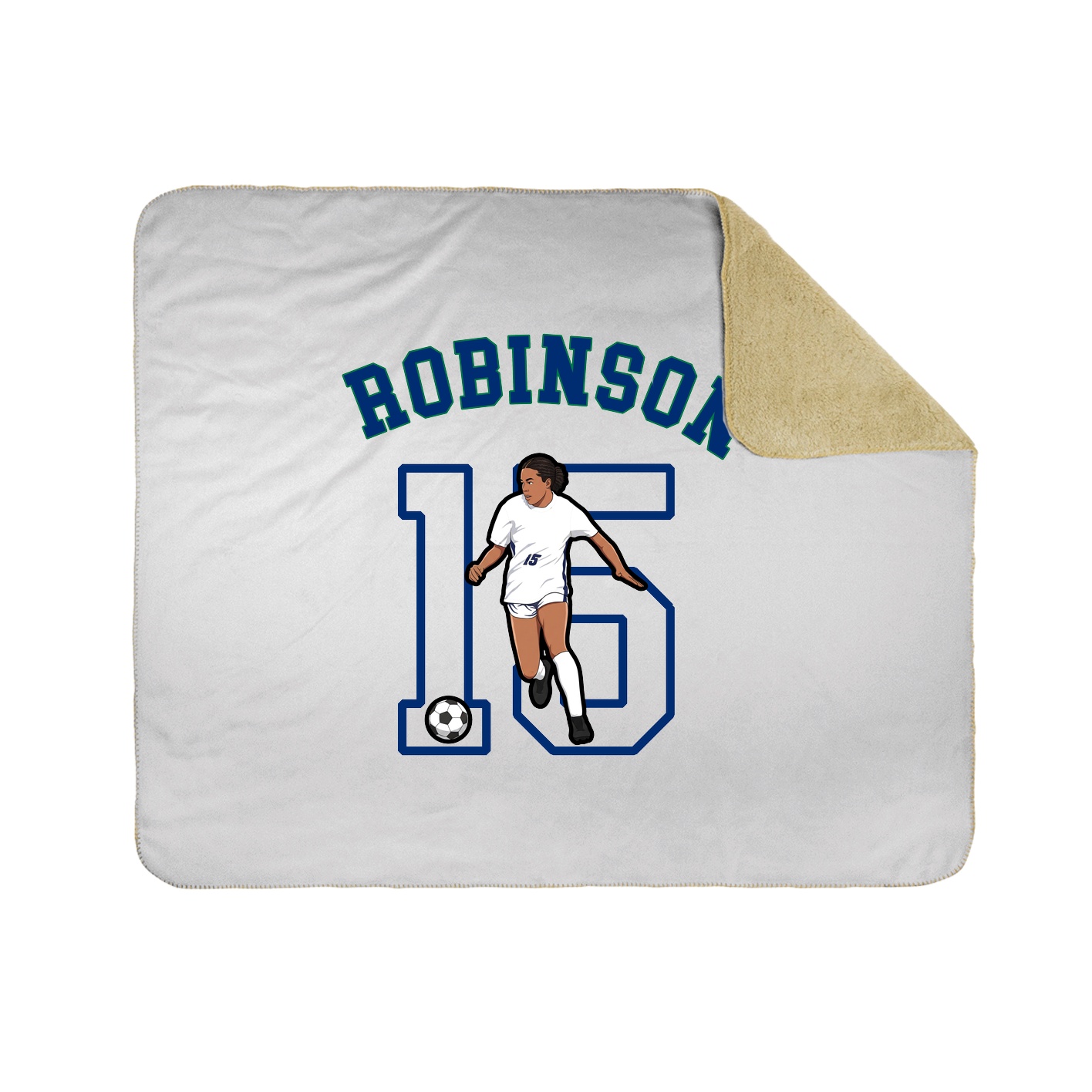 Throw Blanket — Shirsey Arch in White