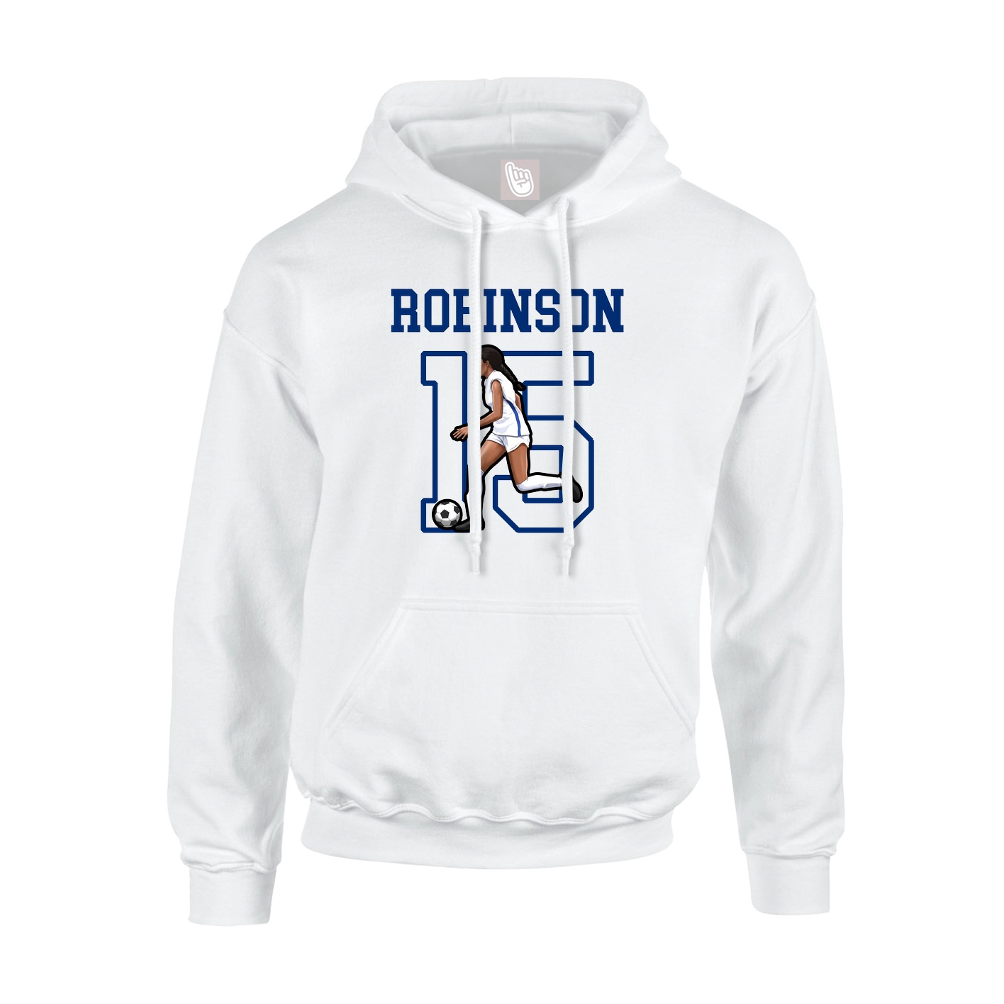 Youth Hoodie — Shirsey in White