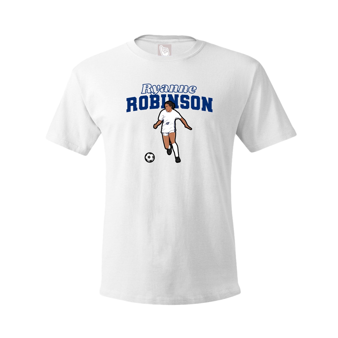 Tee — Name Arch in White