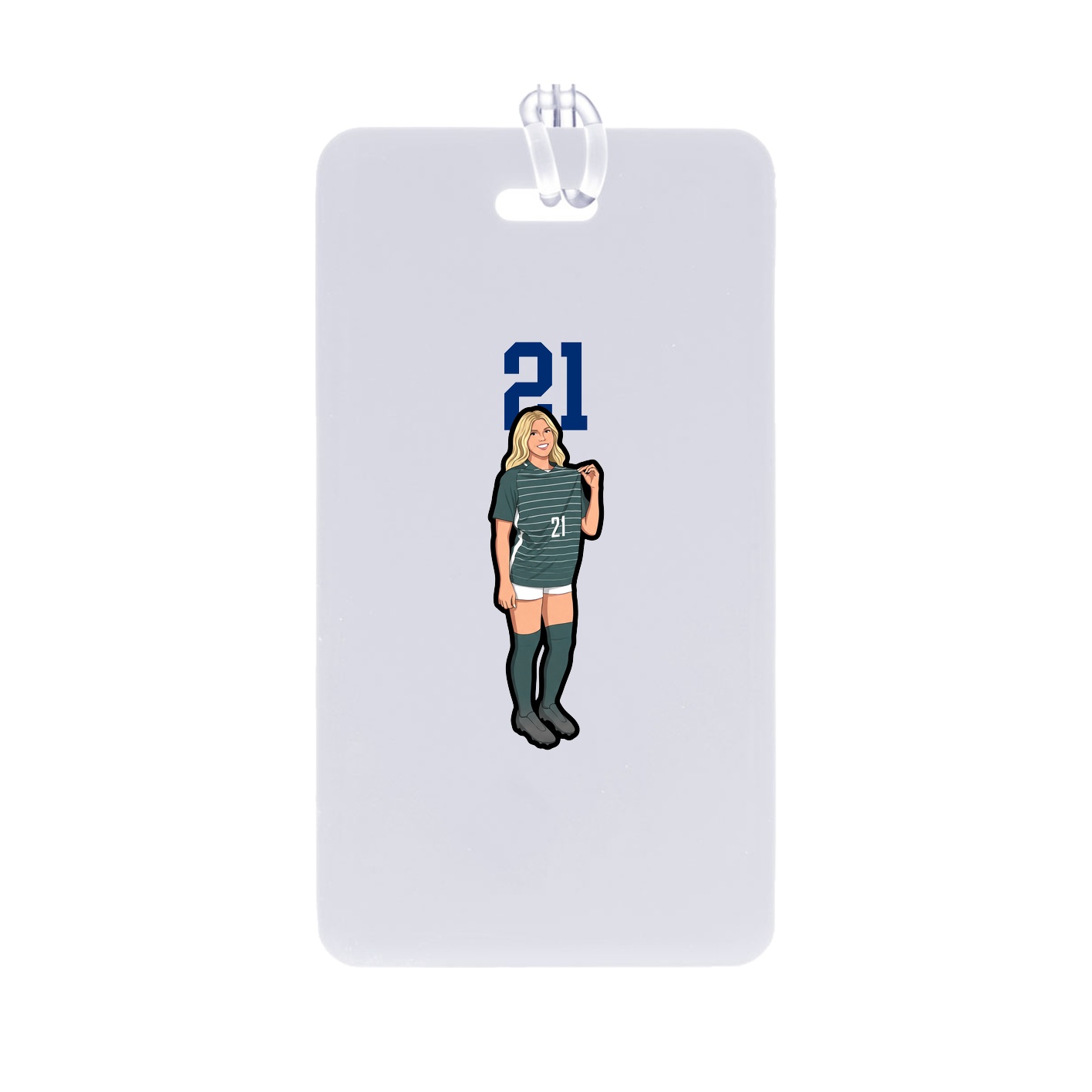 Bag Tag — Number Top in Classic