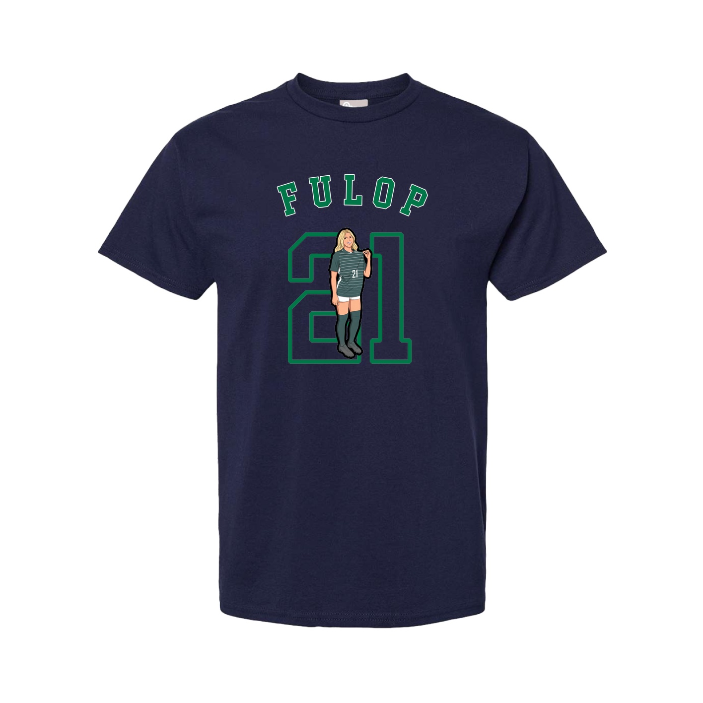 Youth Tee — Shirsey Arch in Navy