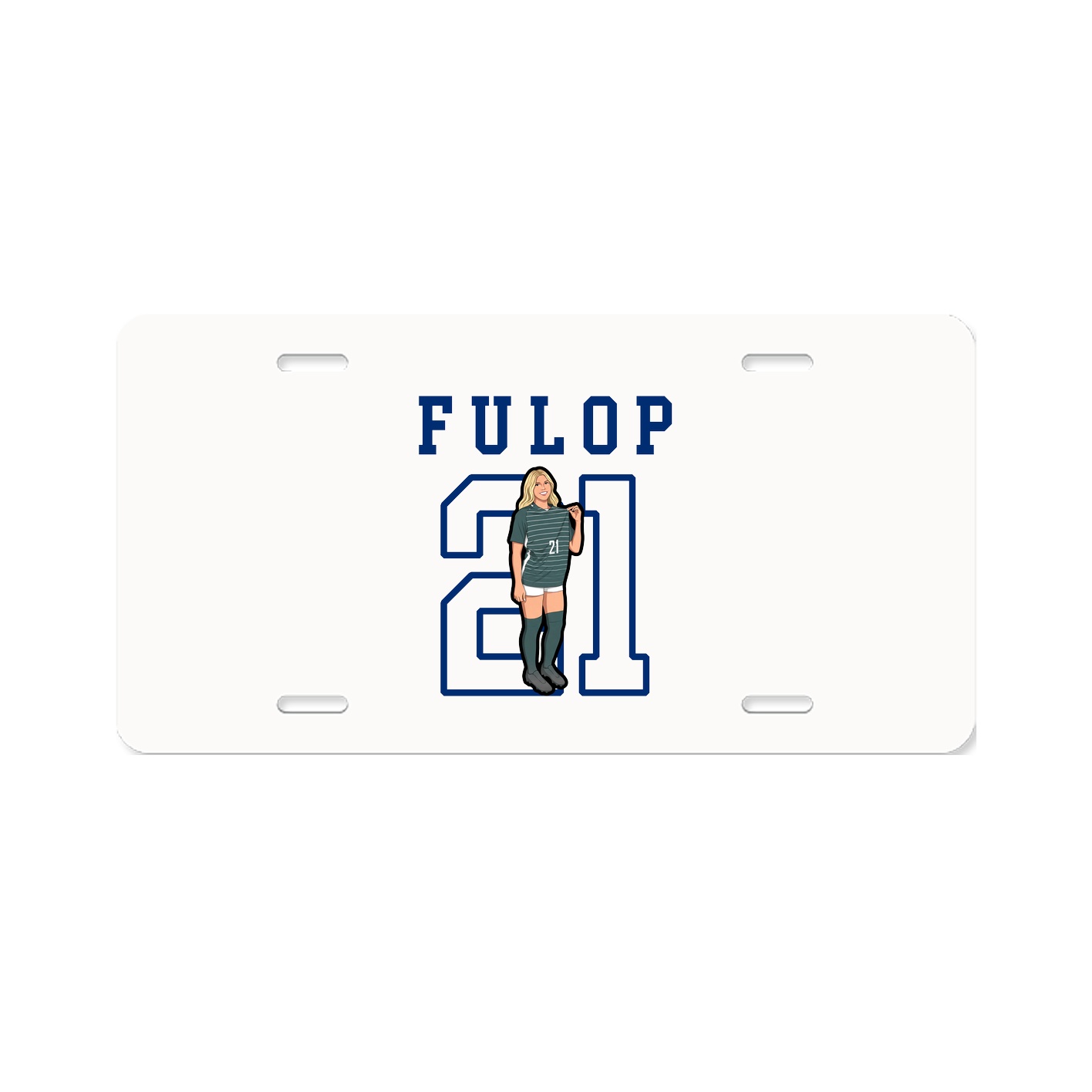 License Plate — Shirsey in Classic