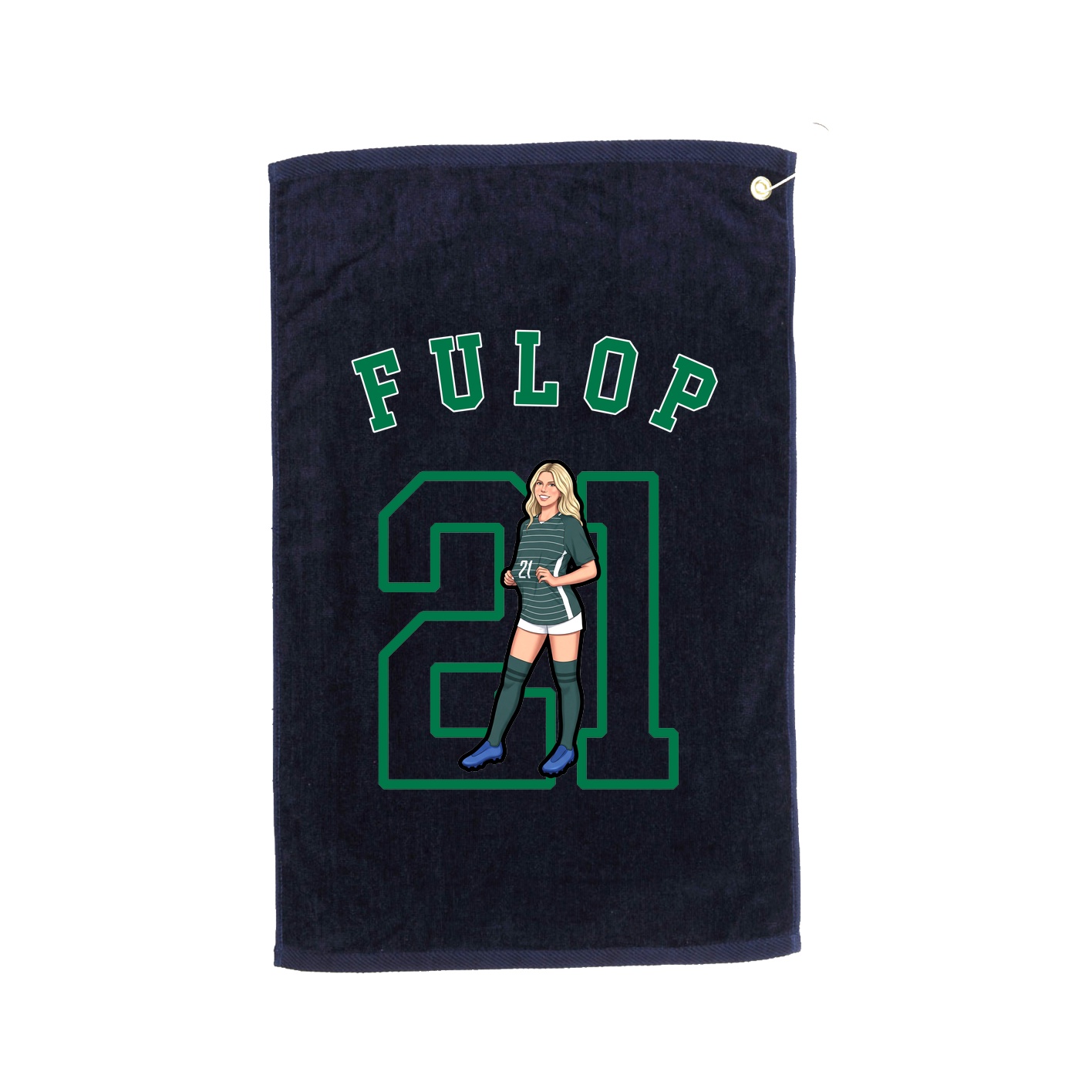 Golf Towel — Shirsey Arch in Navy