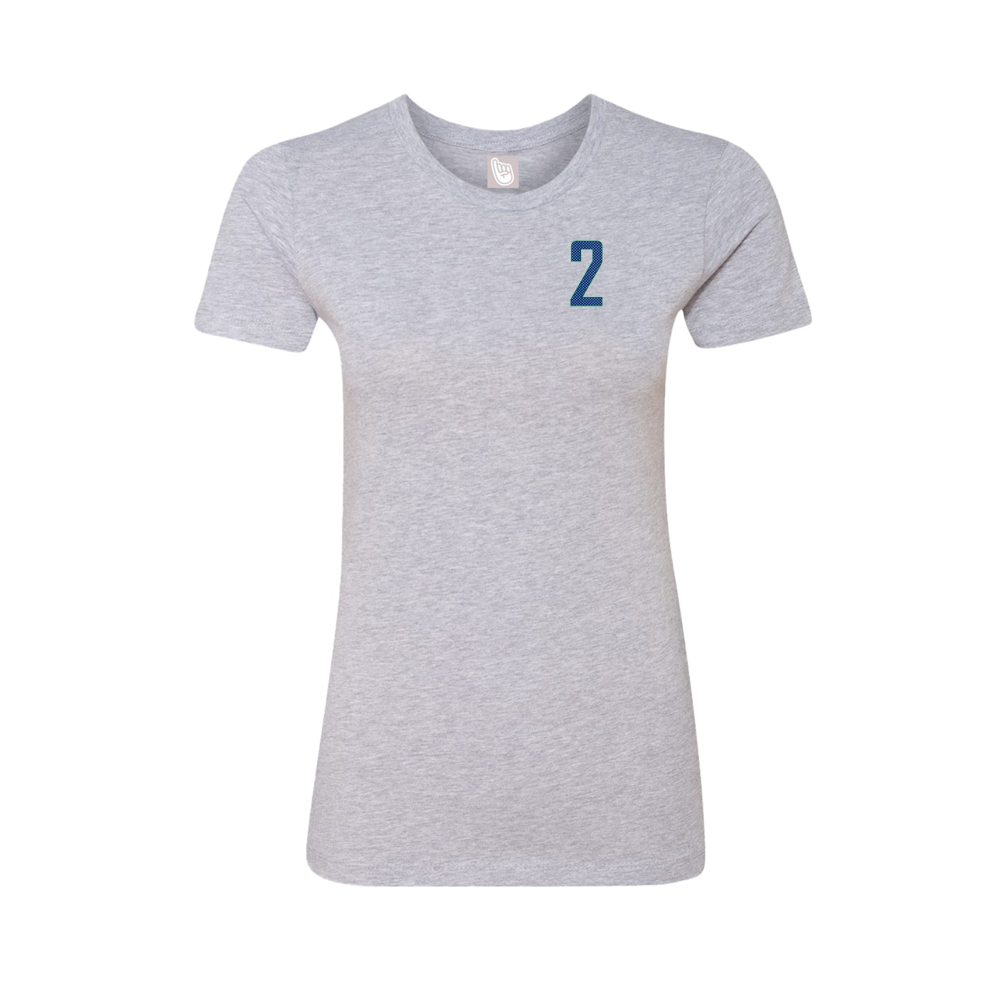 Womens Tee — Front Shirsy in Grey
