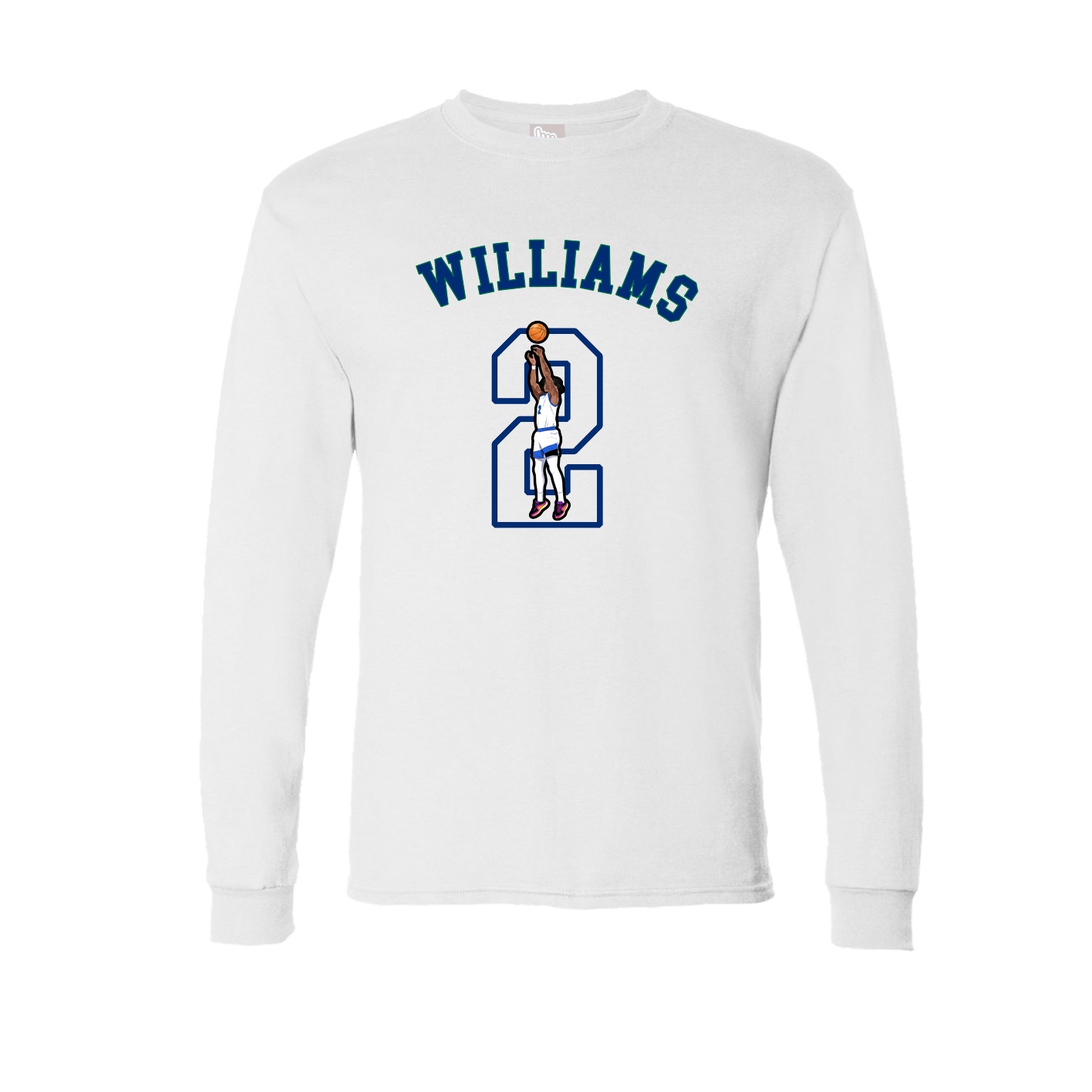 Long Sleeve Tee — Shirsey Arch in White