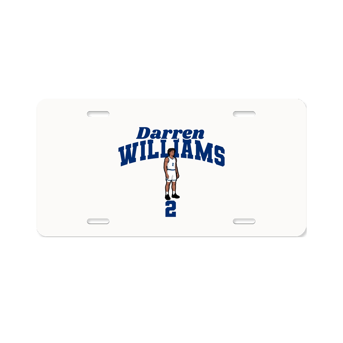 License Plate — Signature Arch in Classic
