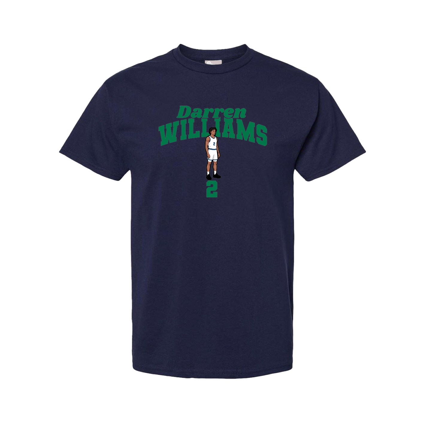 Tee — Signature Arch in Navy