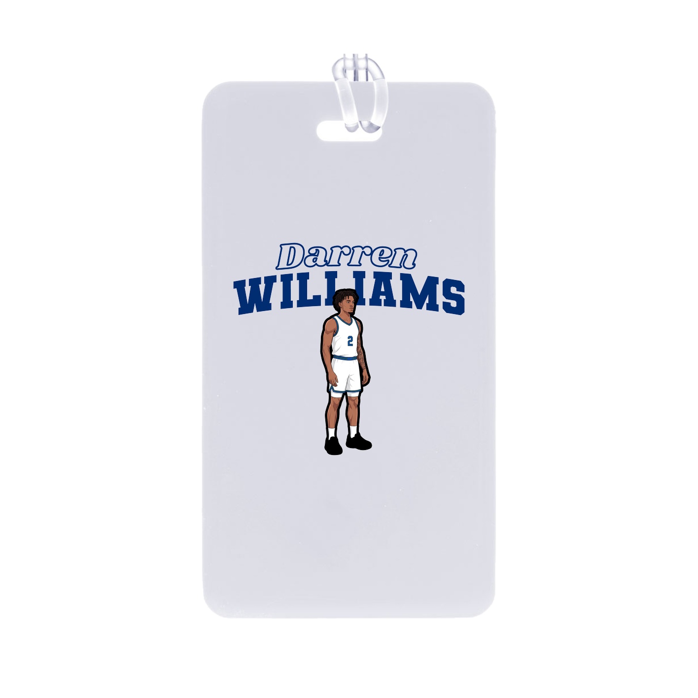 Bag Tag — Name Arch in Classic