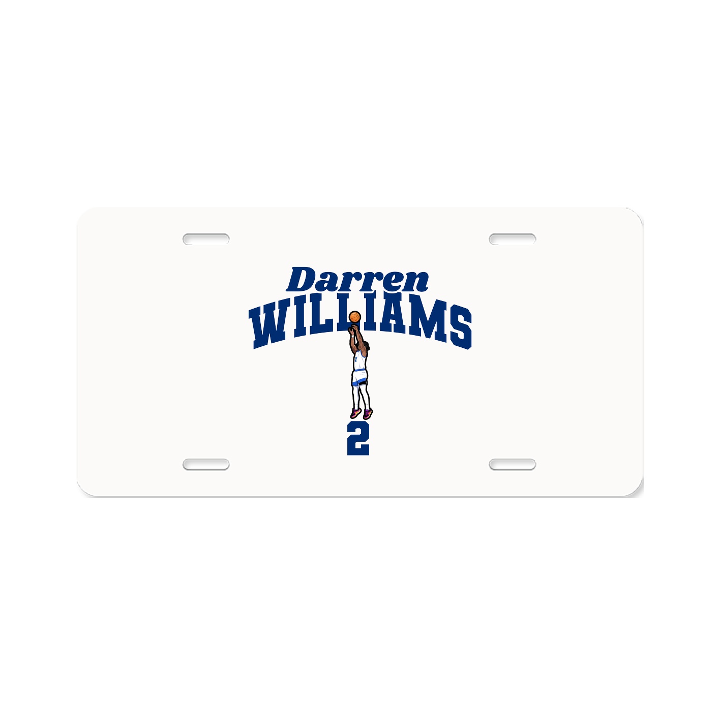 License Plate — Signature Arch in Classic