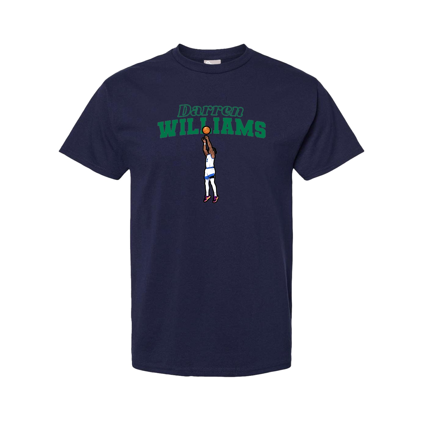 Youth Tee — Name Arch in Navy