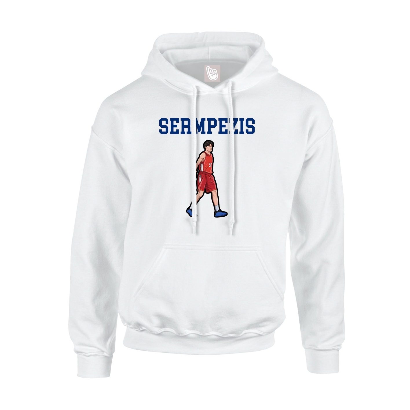 Hoodie — Shirsey in White