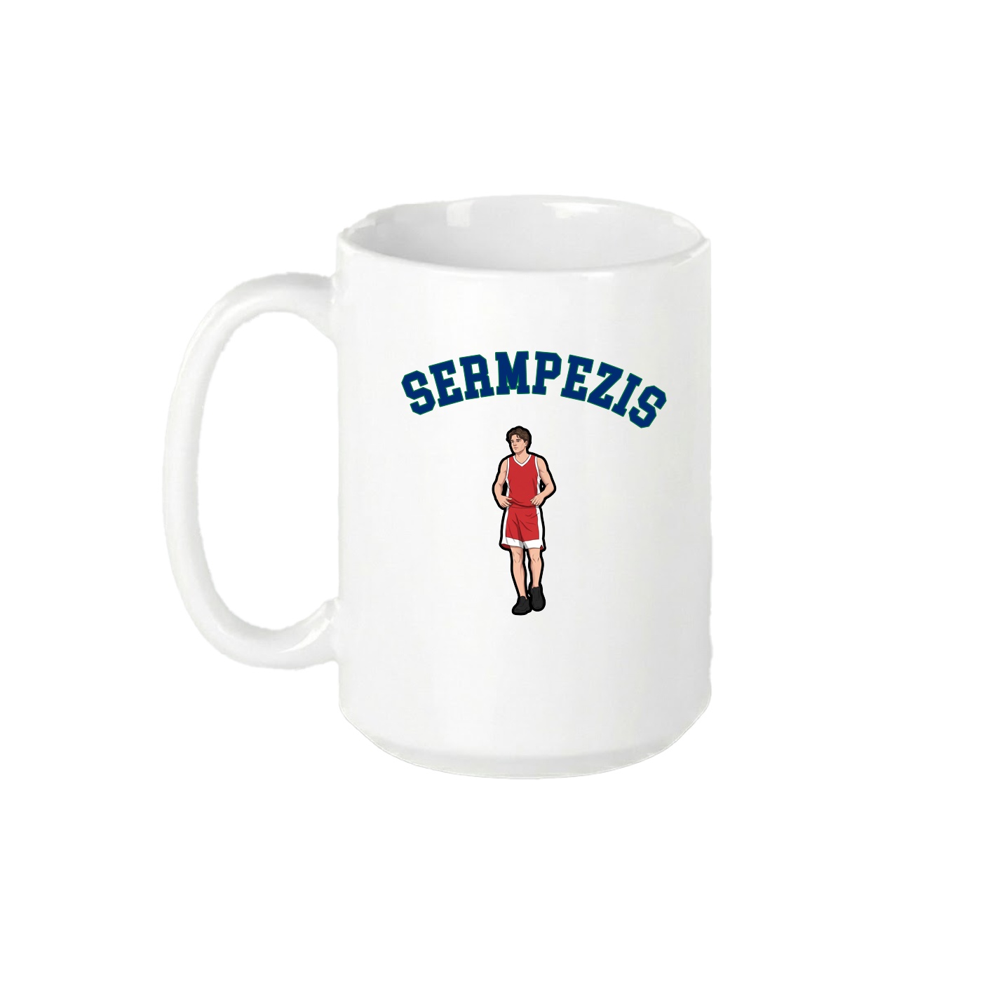 15oz Coffee Mug — Shirsey Arch in White