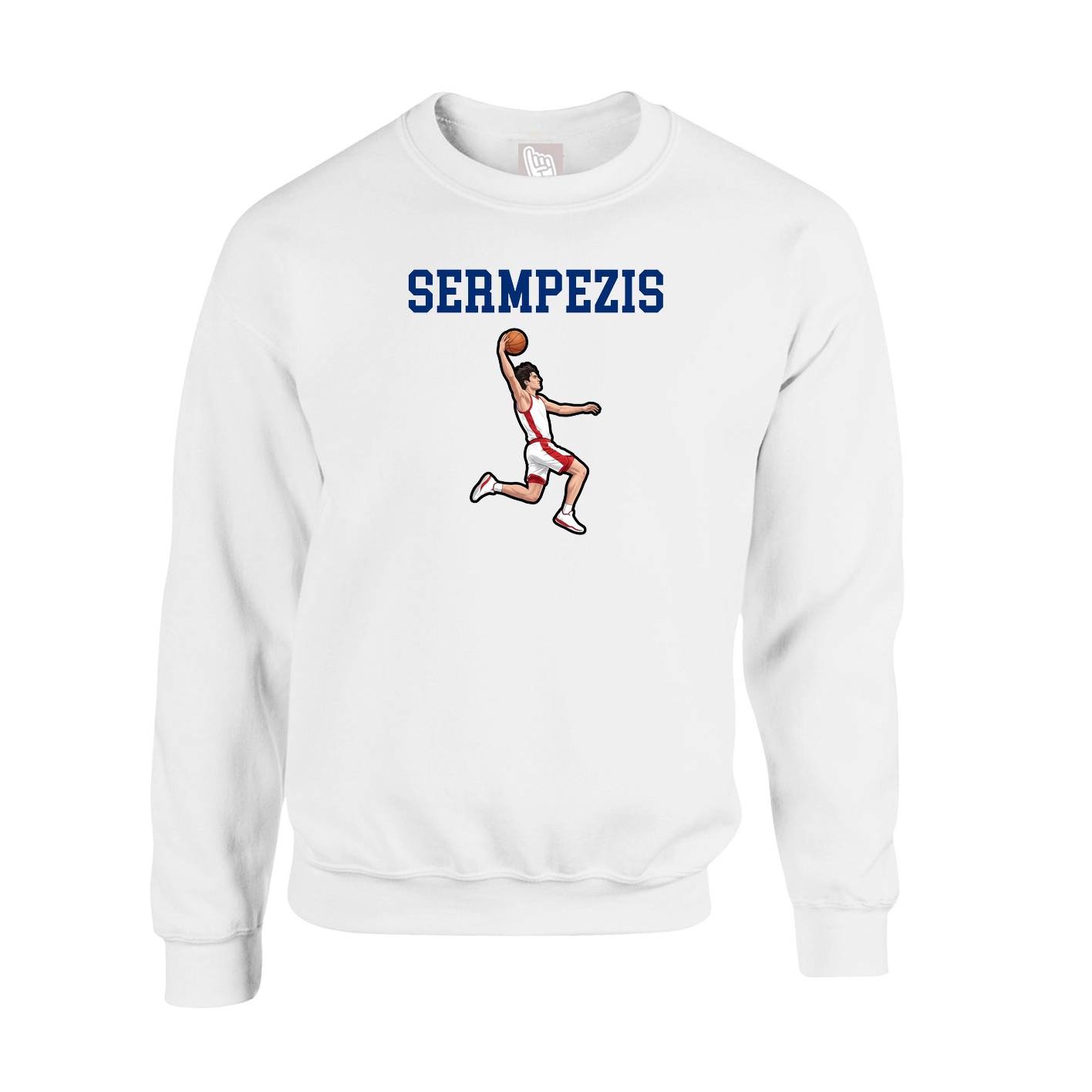 Fleece Crew — Shirsey in White