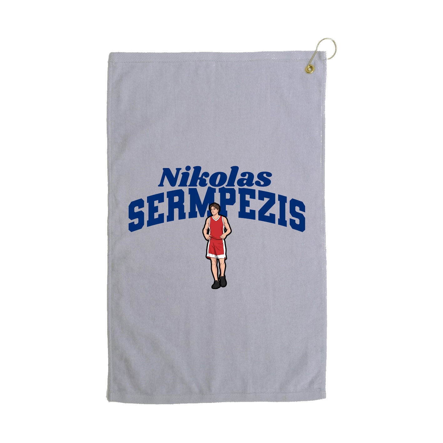 Golf Towel — Signature Arch in Grey