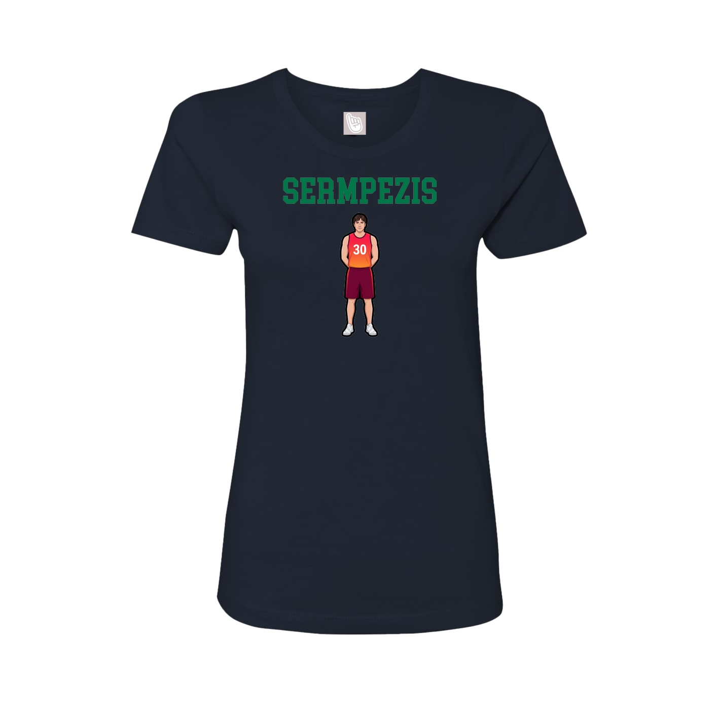 Fitted Women's Tee — Shirsey in Navy