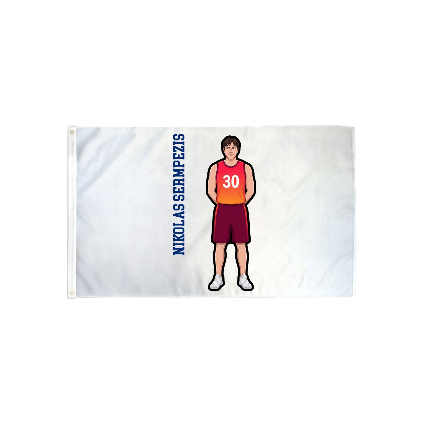 3x5 Flag — Name Vertical in Classic