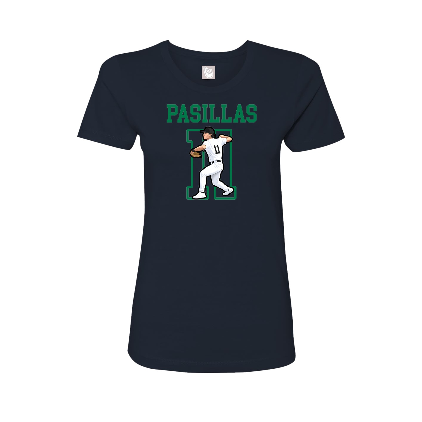 Fitted Women's Tee — Shirsey in Navy