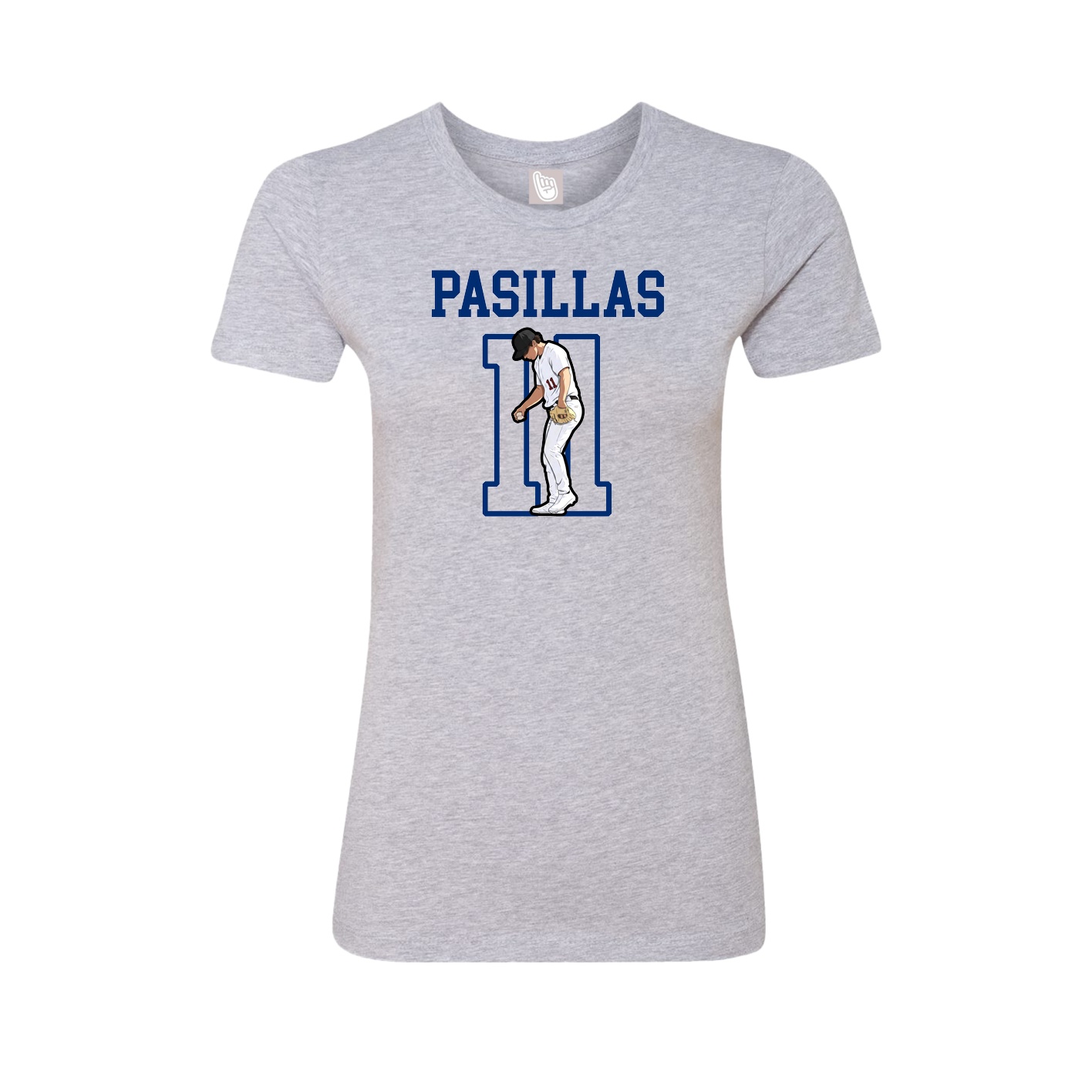 Fitted Women's Tee — Shirsey in Grey