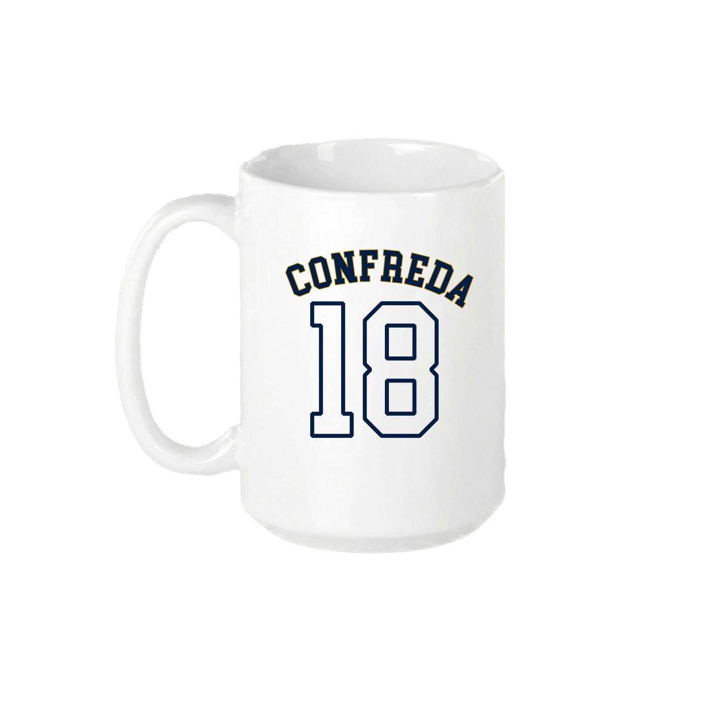 15oz Coffee Mug — Shirsey Arch in White