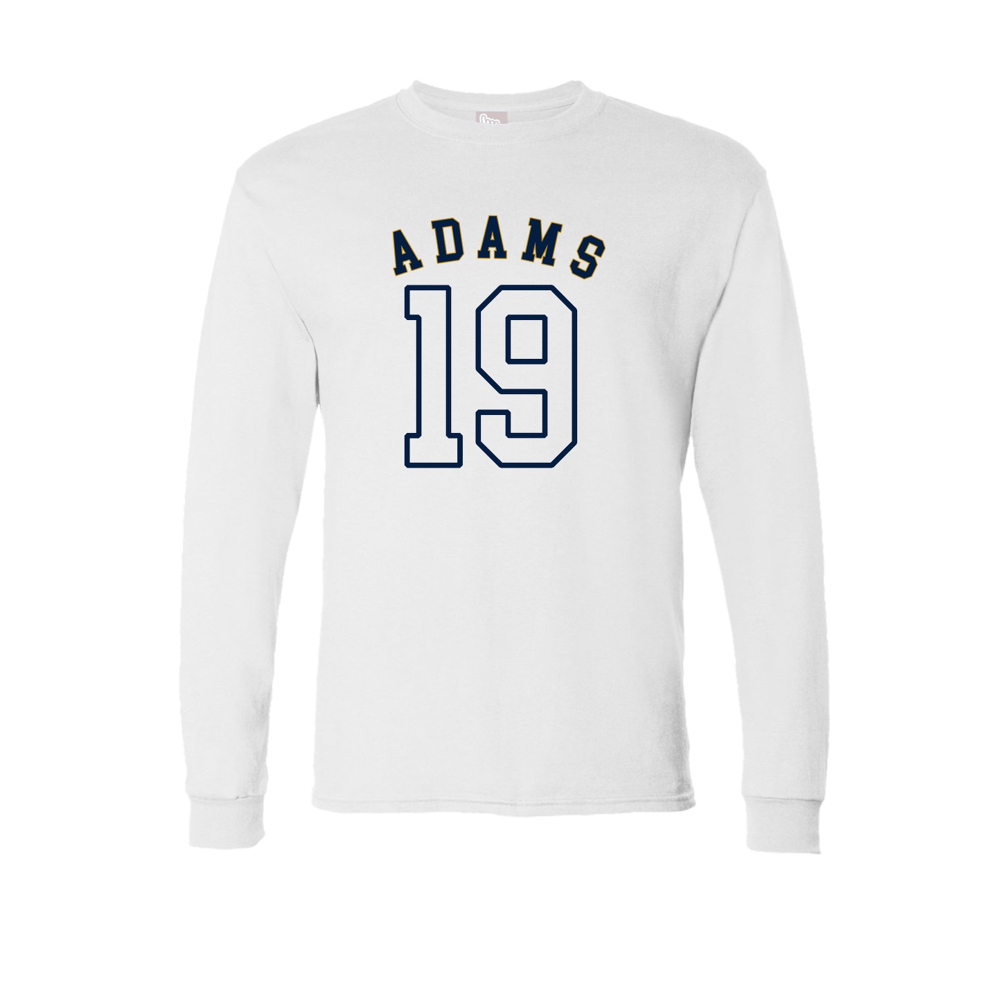 Long Sleeve Tee — Shirsey Arch in White
