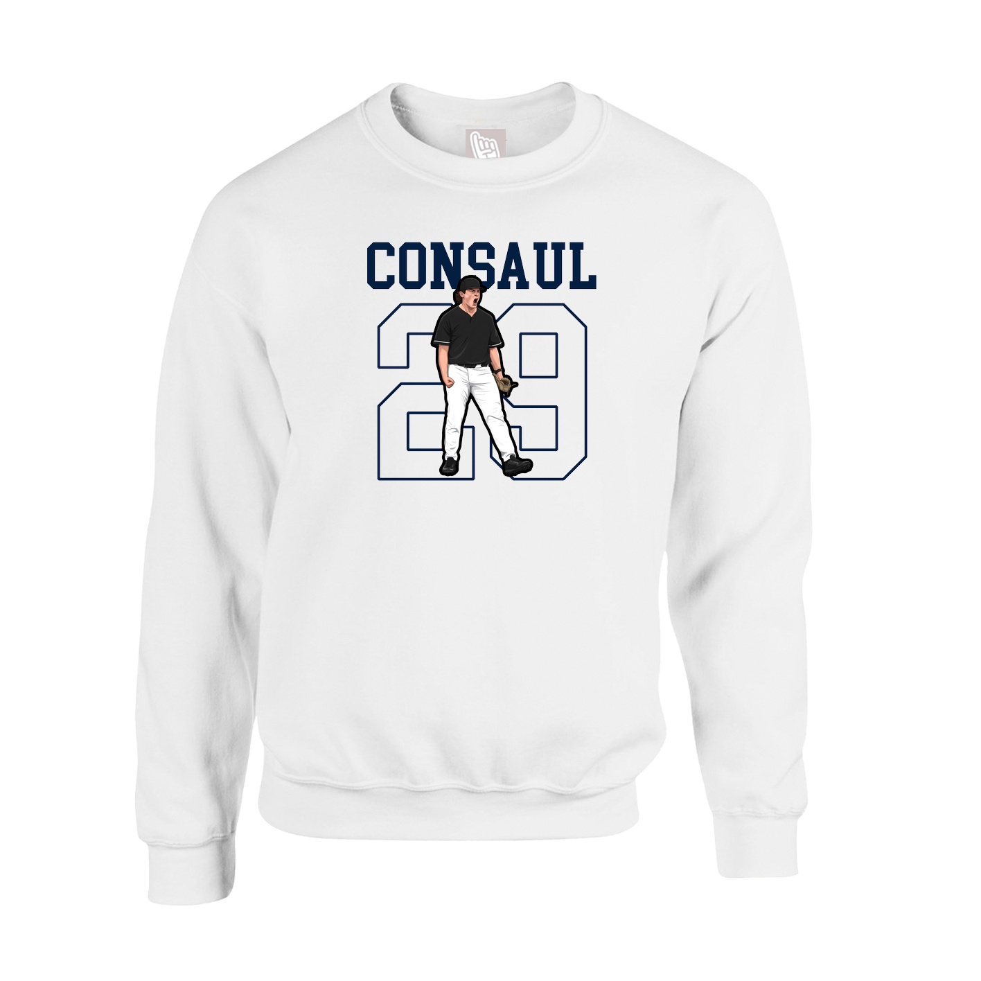 Fleece Crew — Shirsey in White