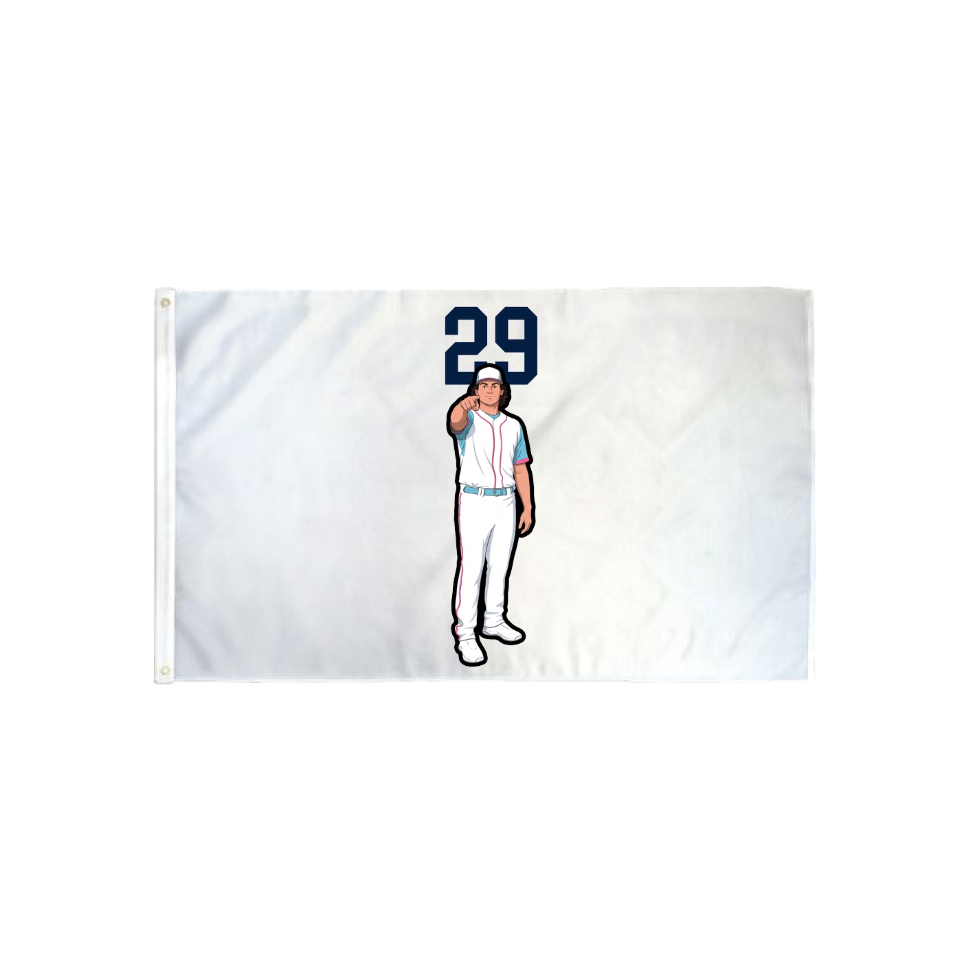 3x5 Flag — Number Top in Classic
