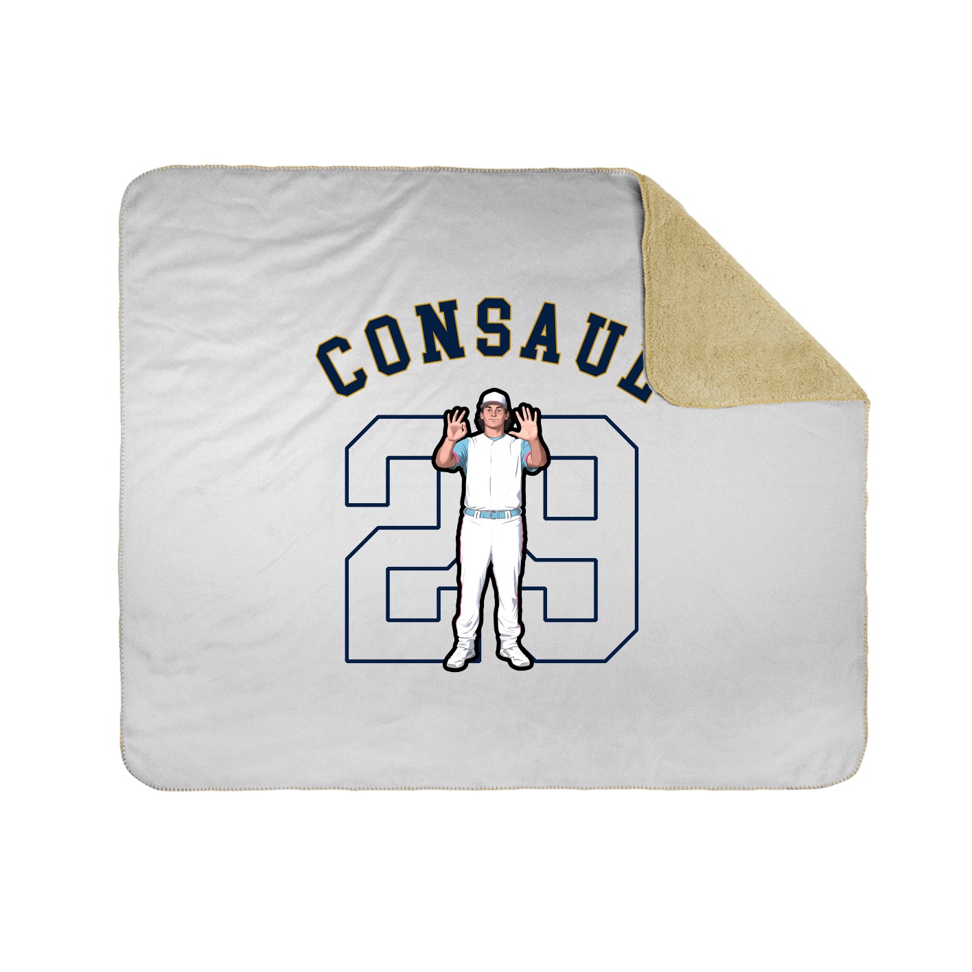 Throw Blanket — Shirsey Arch in White