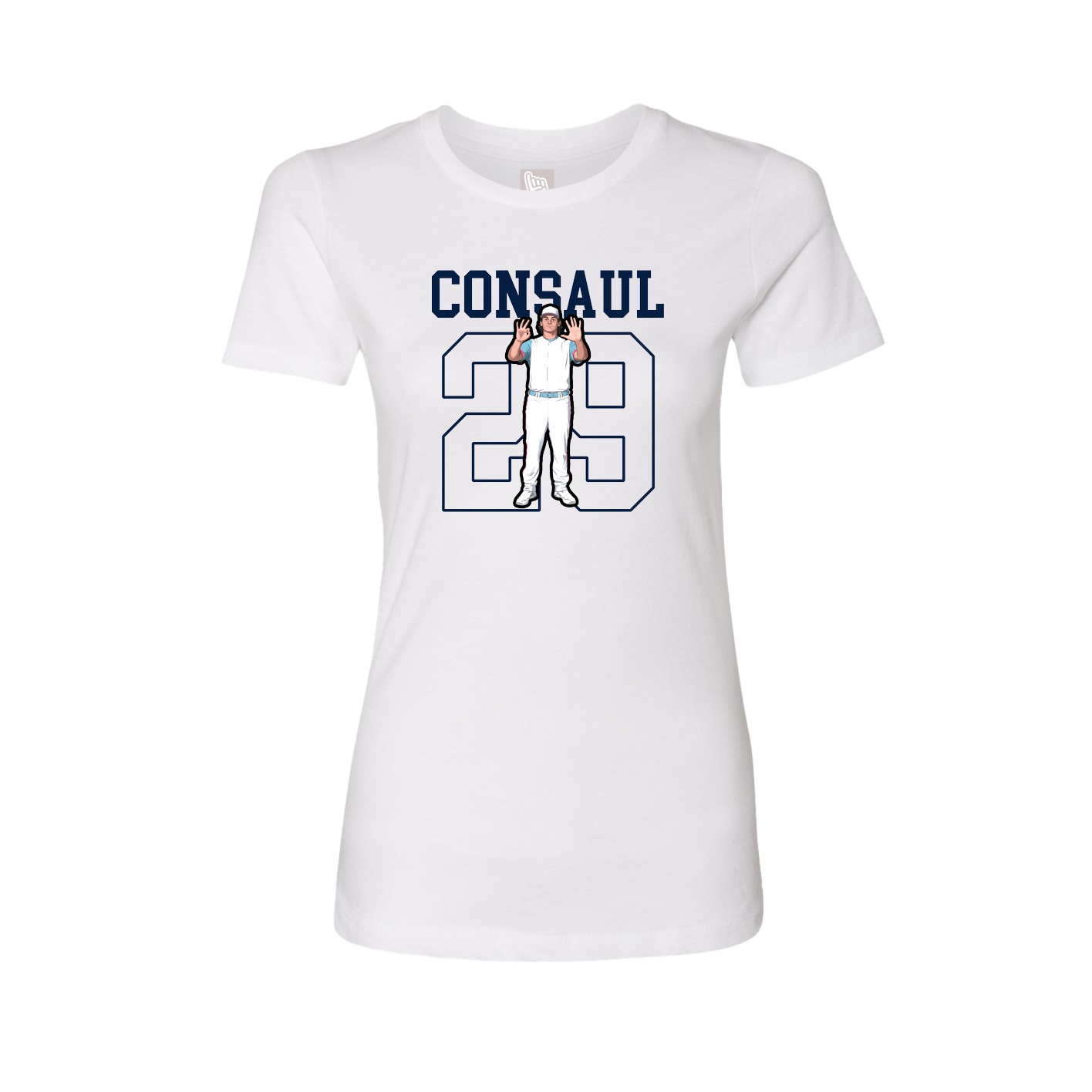 Fitted Women's Tee — Shirsey in White