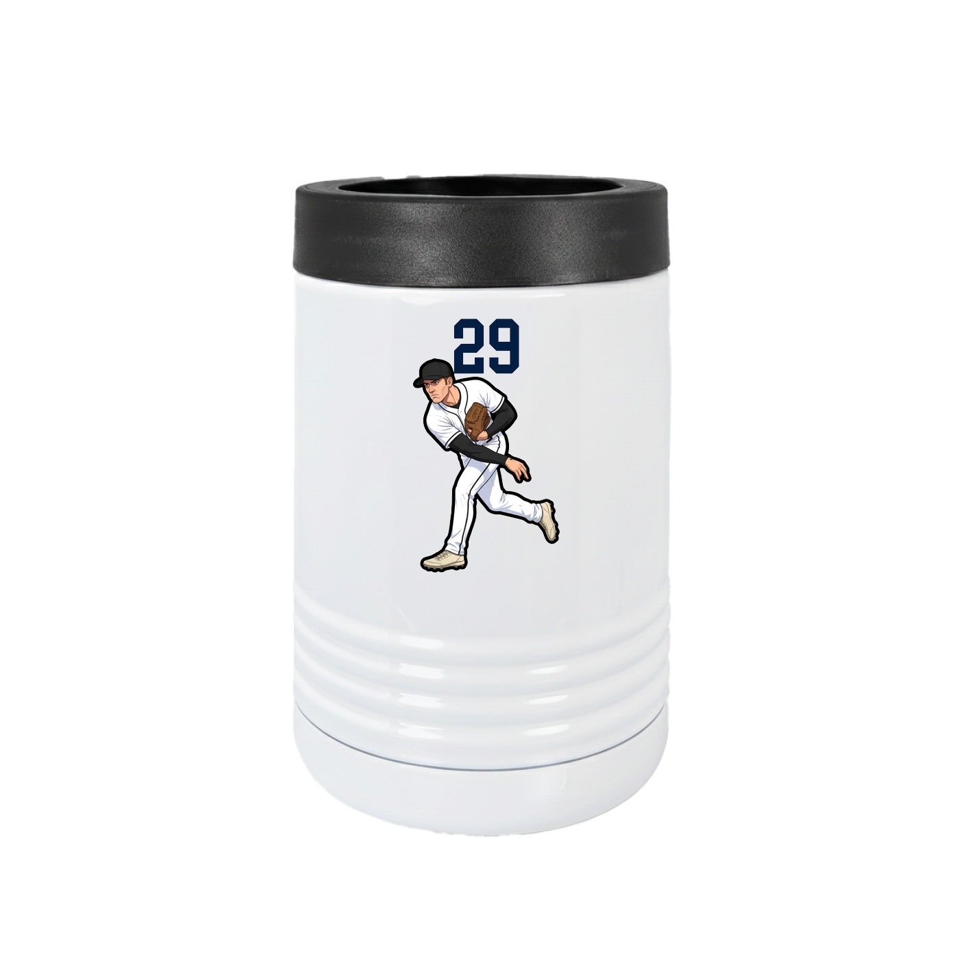 Beverage Holder — Number Top in White