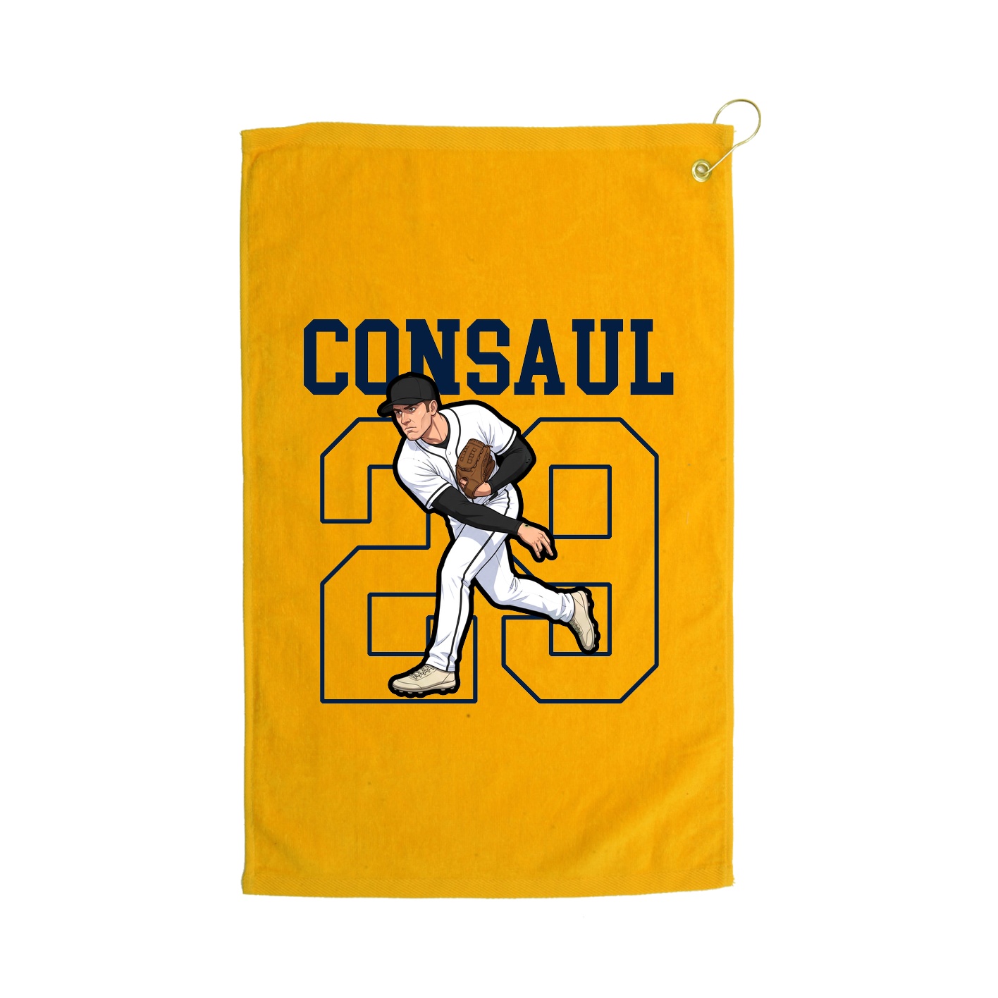 Golf Towel — Shirsey in Gold