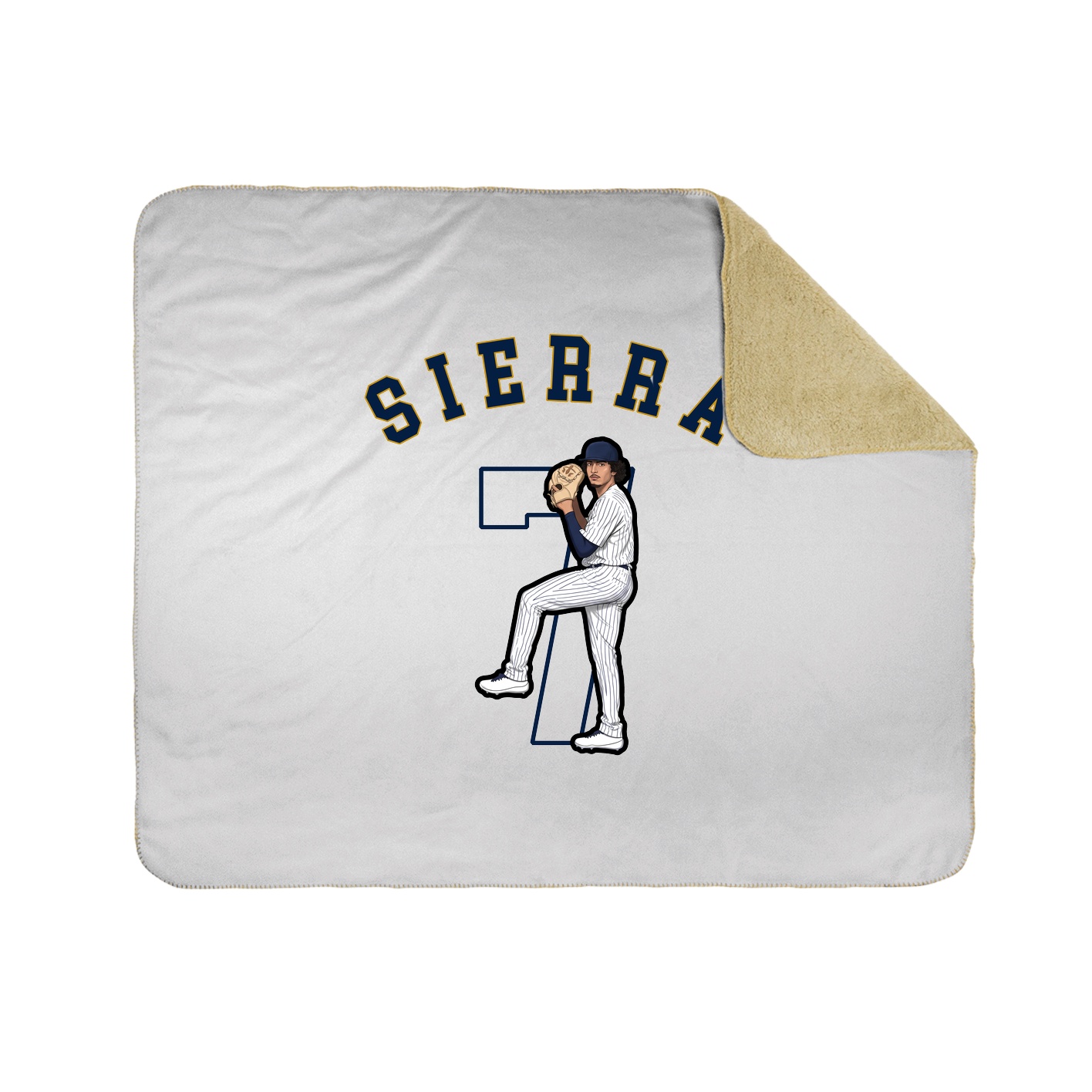 Throw Blanket — Shirsey Arch in White