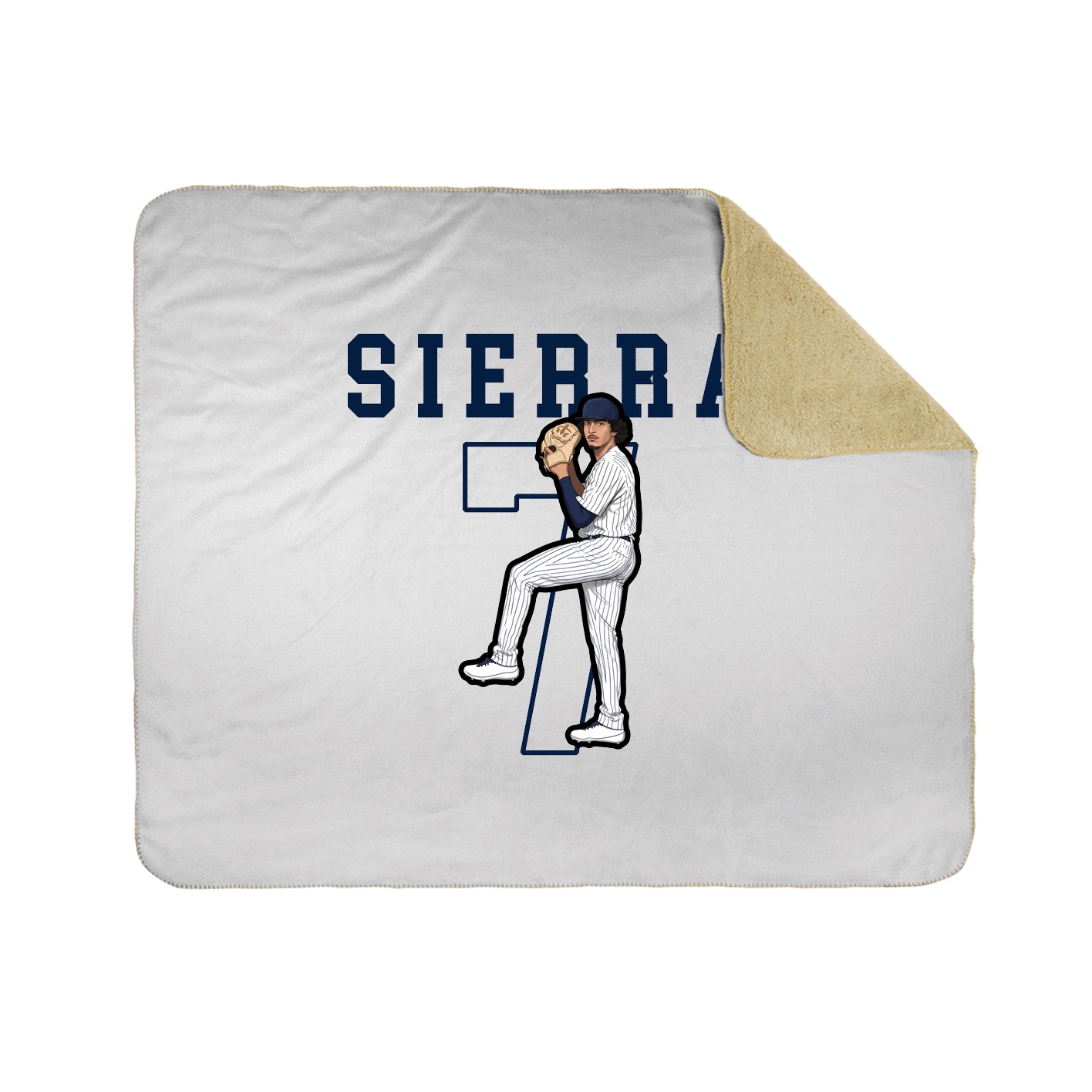 50x60 Sherpa Lined Throw Blanket