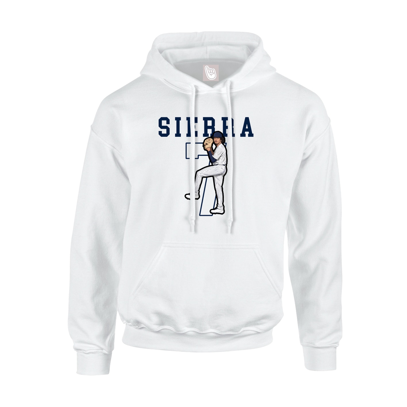 Hoodie — Shirsey in White