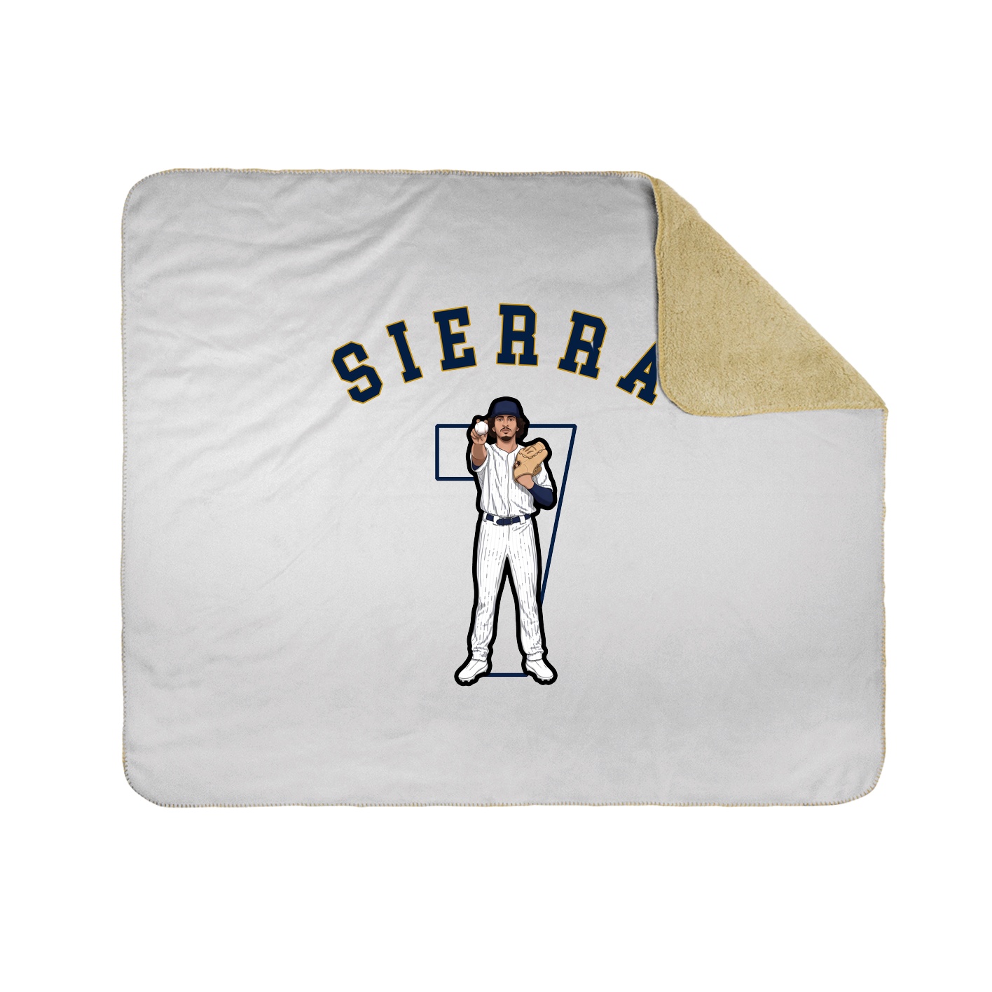 Throw Blanket — Shirsey Arch in White