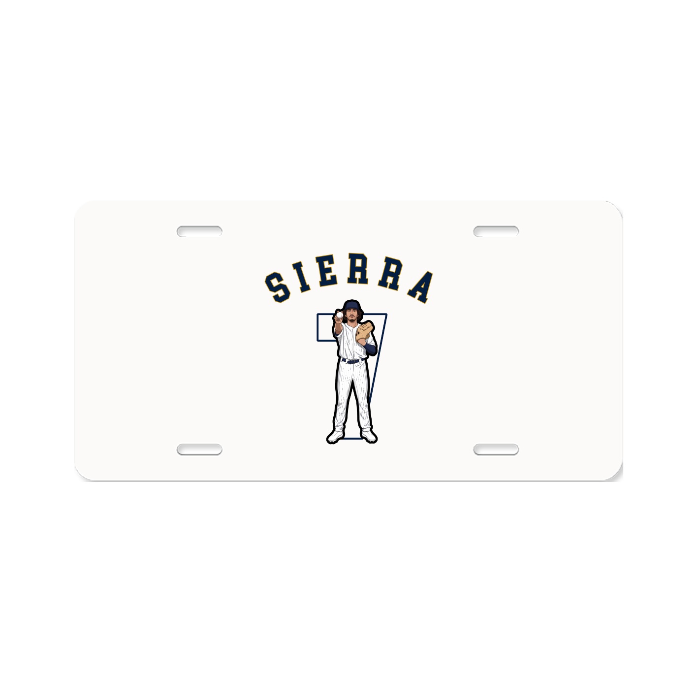 License Plate — Shirsey Arch in Classic