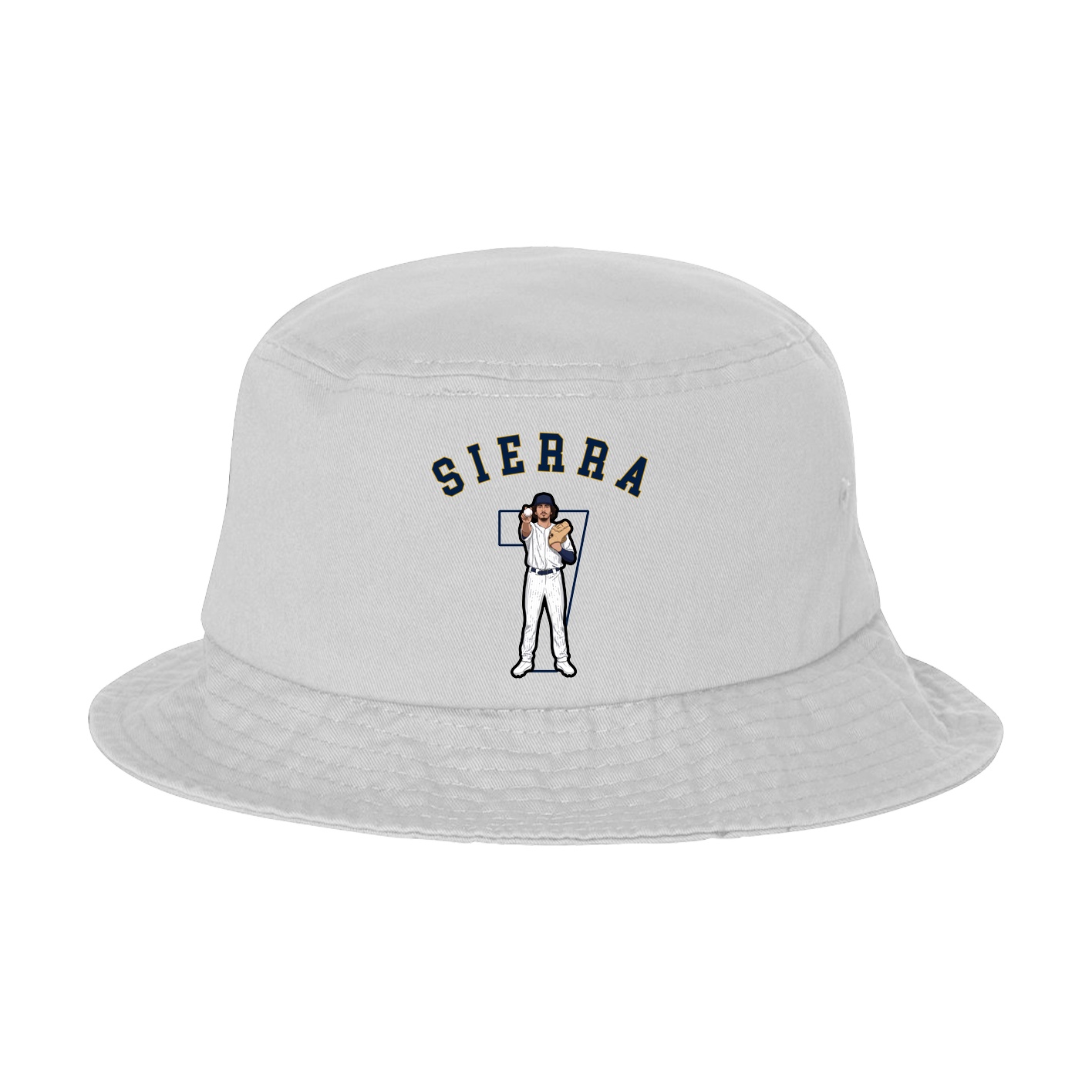 Bucket Cap — Shirsey Arch in White
